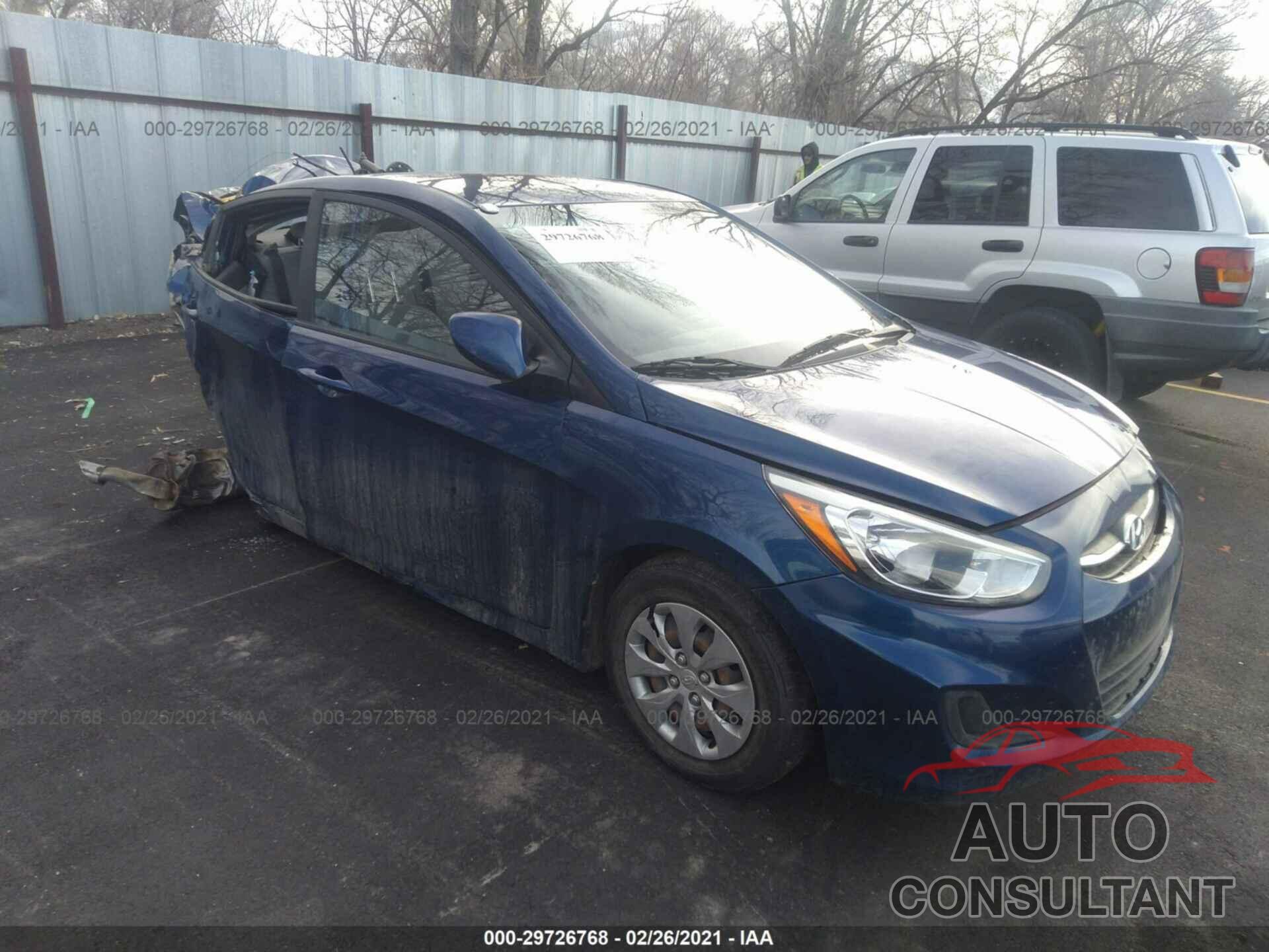 HYUNDAI ACCENT 2016 - KMHCT4AE0GU106582