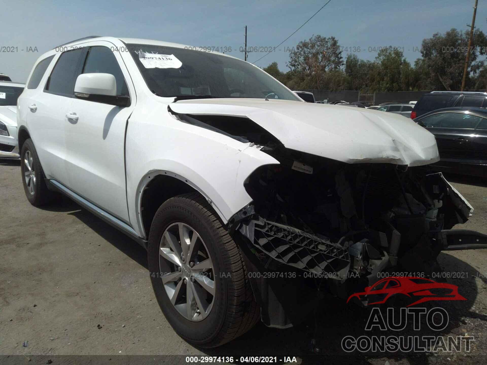 DODGE DURANGO 2016 - 1C4RDHDG8GC315025