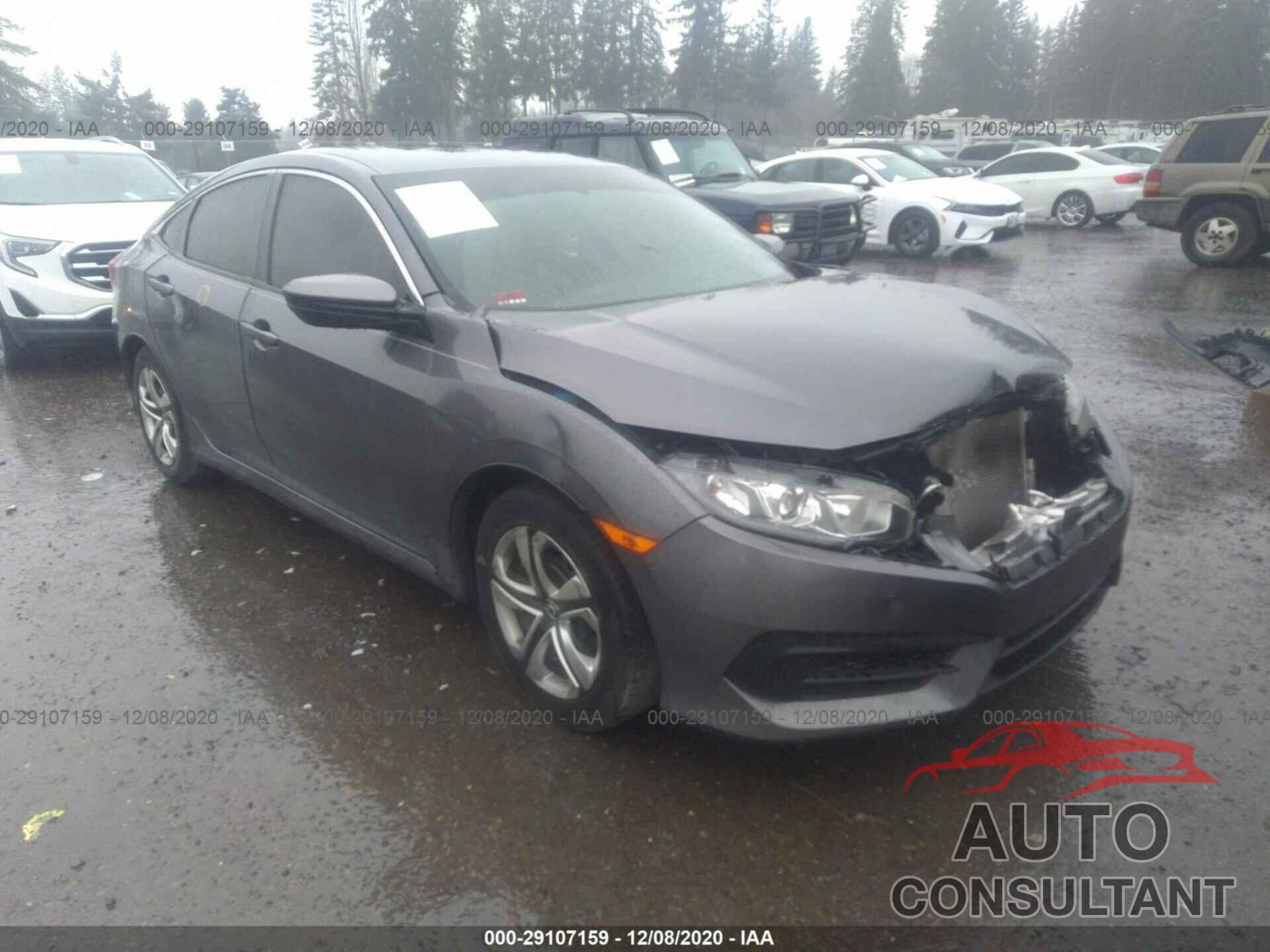 HONDA CIVIC SEDAN 2016 - 19XFC2F59GE250158