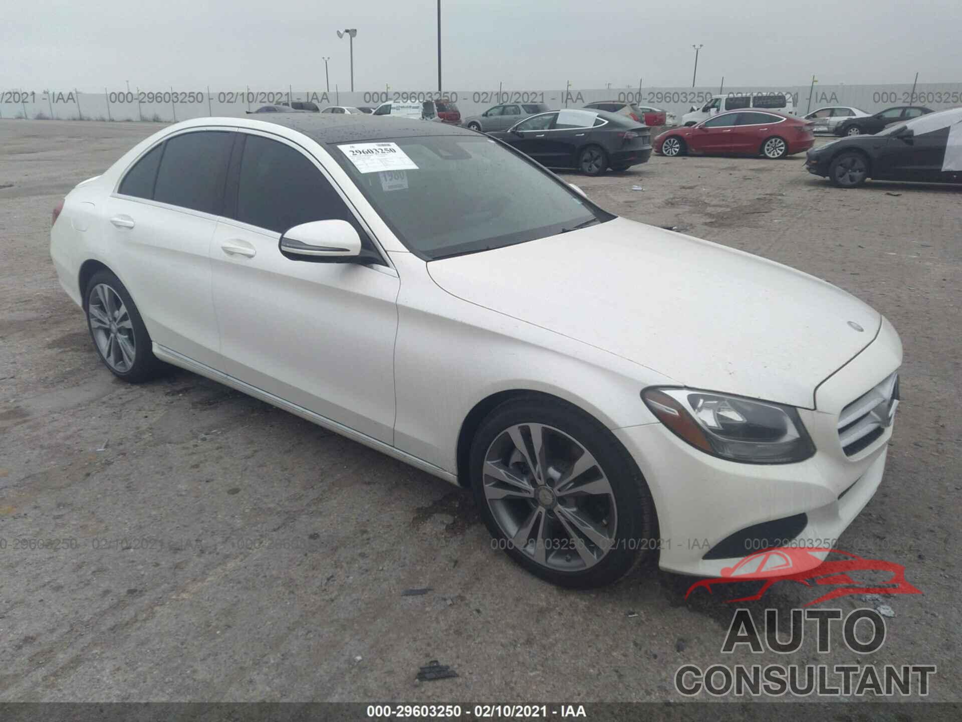 MERCEDES-BENZ C-CLASS 2017 - WDDWF4JB3HR240804