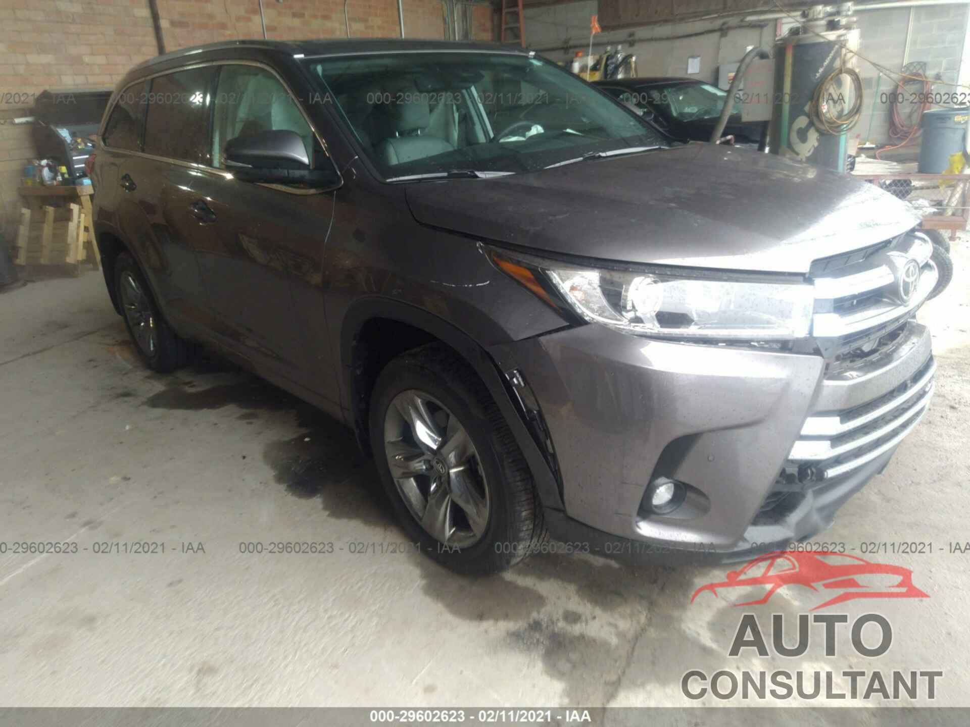 TOYOTA HIGHLANDER 2019 - 5TDDZRFH2KS981151