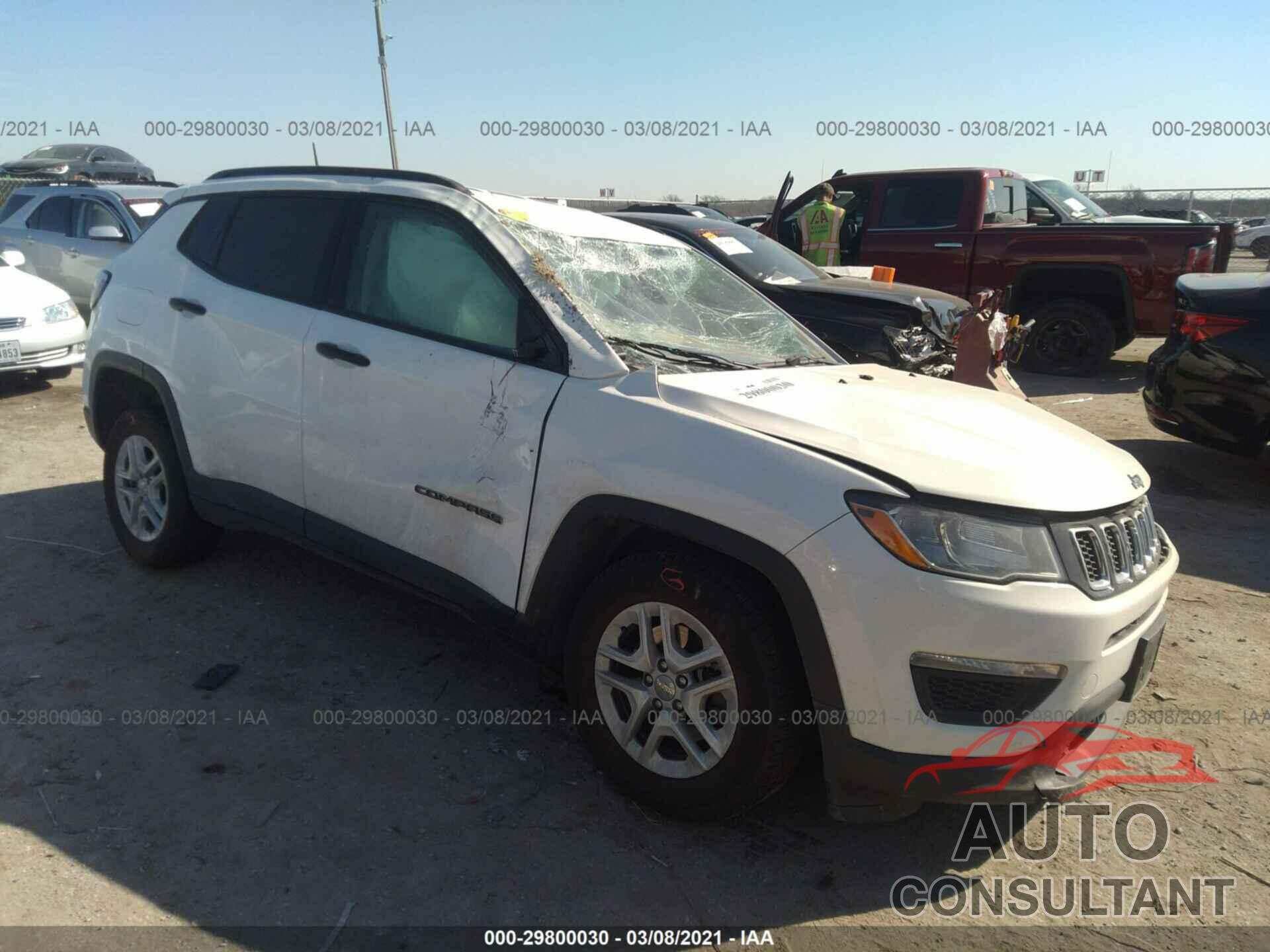 JEEP COMPASS 2018 - 3C4NJCAB3JT254925