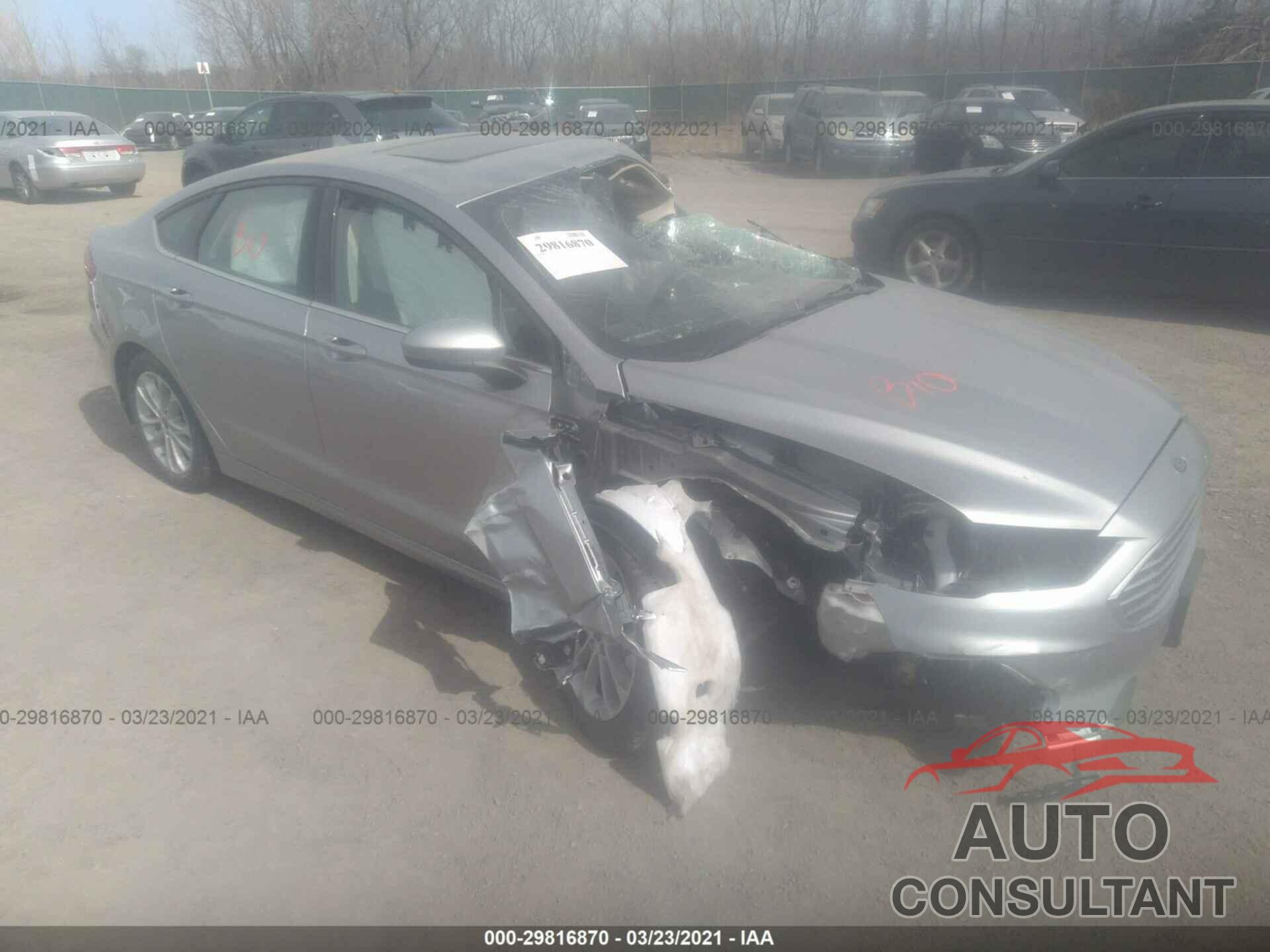 FORD FUSION HYBRID 2020 - 3FA6P0LU3LR159044