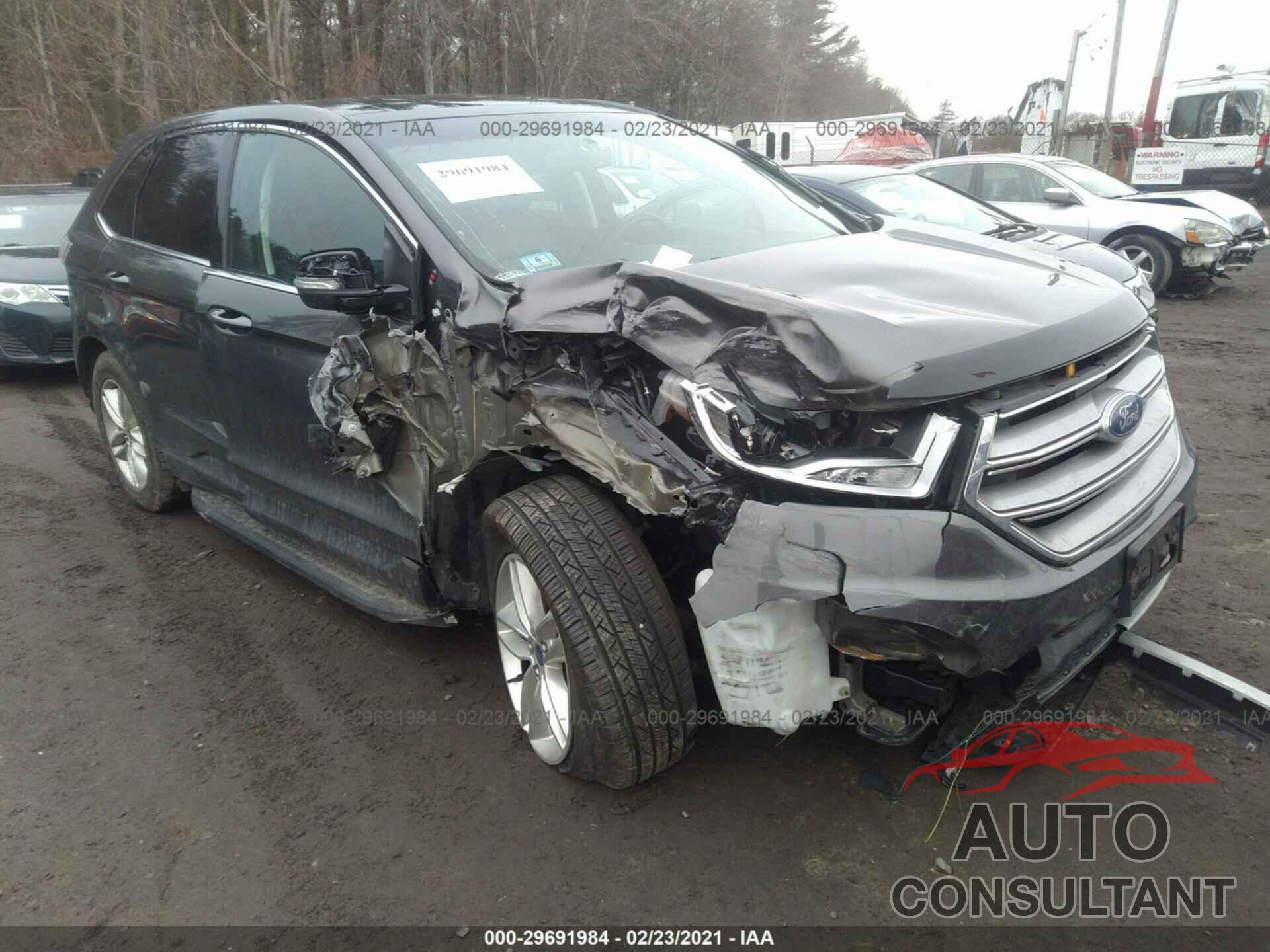 FORD EDGE 2017 - 2FMPK4J8XHBB33374