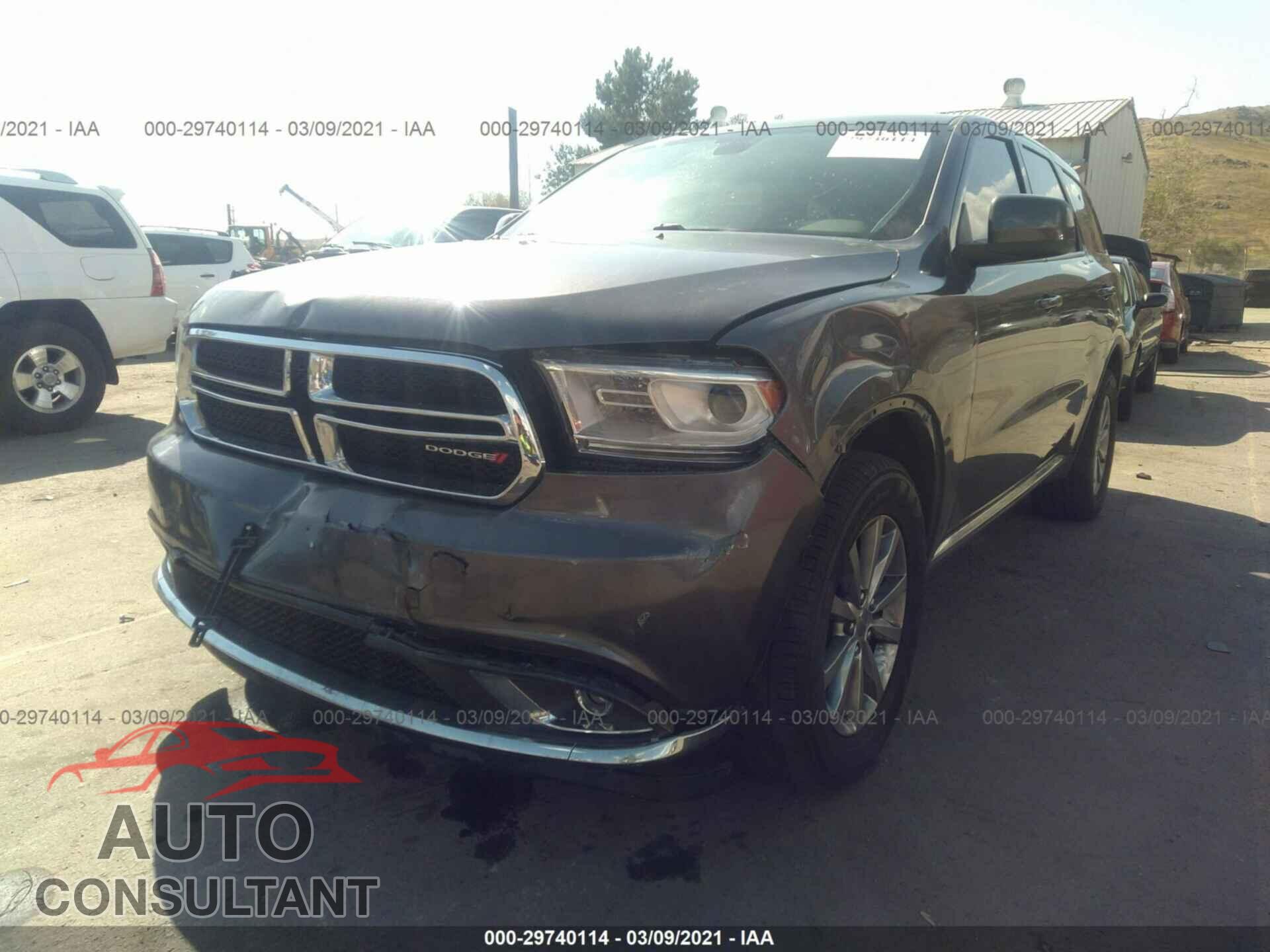 DODGE DURANGO 2018 - 1C4RDJAG1JC372735