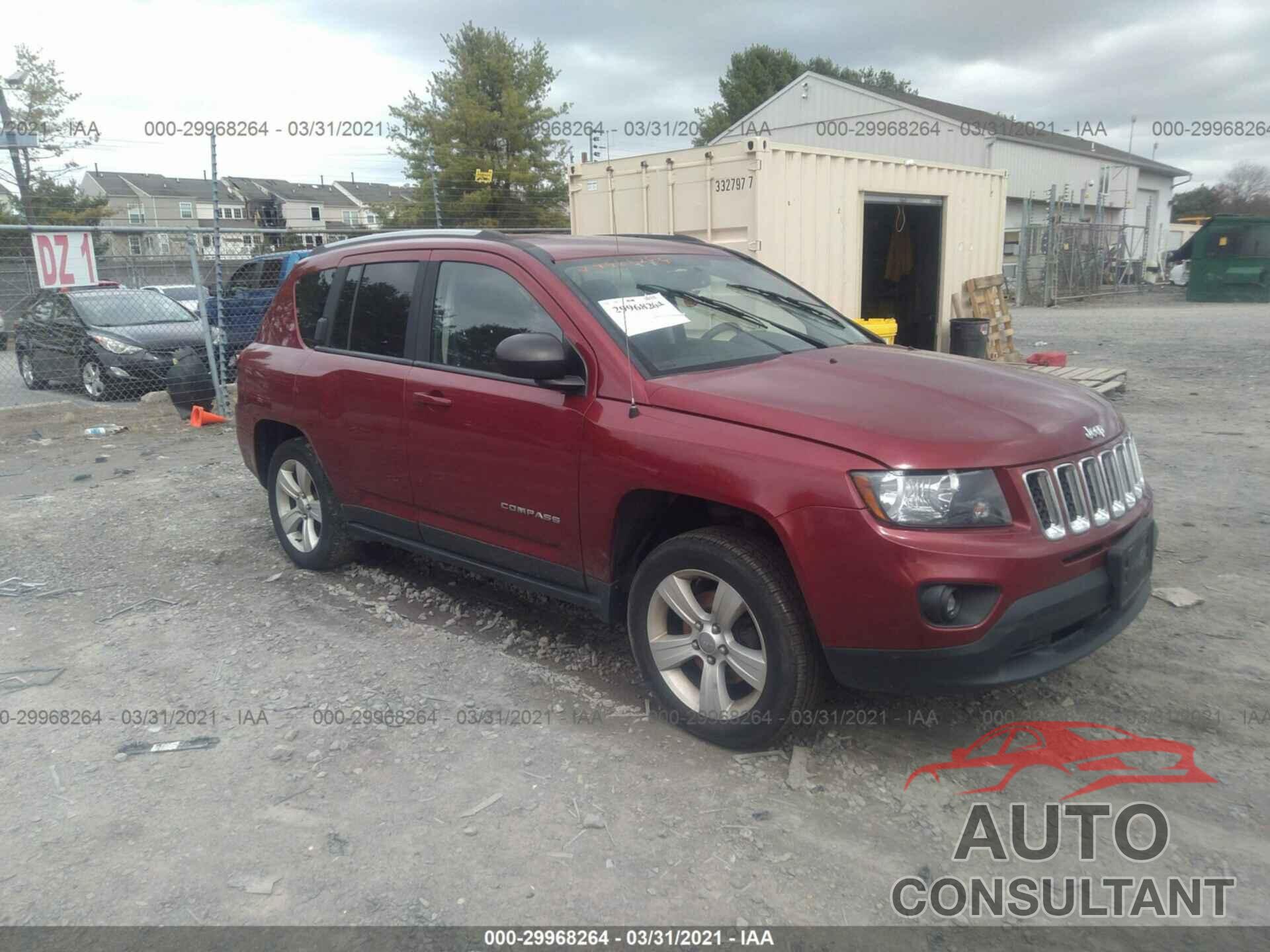 JEEP COMPASS 2016 - 1C4NJCBA8GD773439