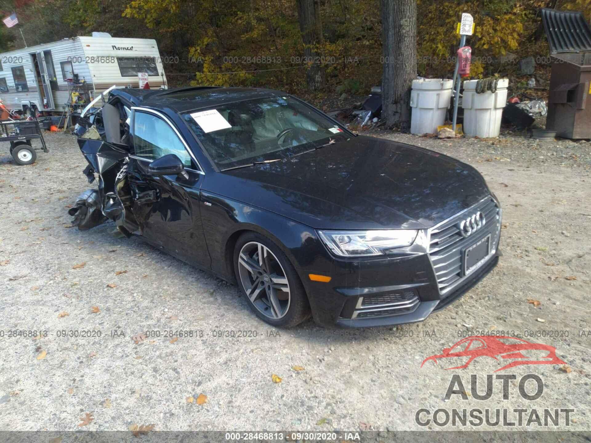 AUDI A4 2017 - WAUENAF4XHN064159