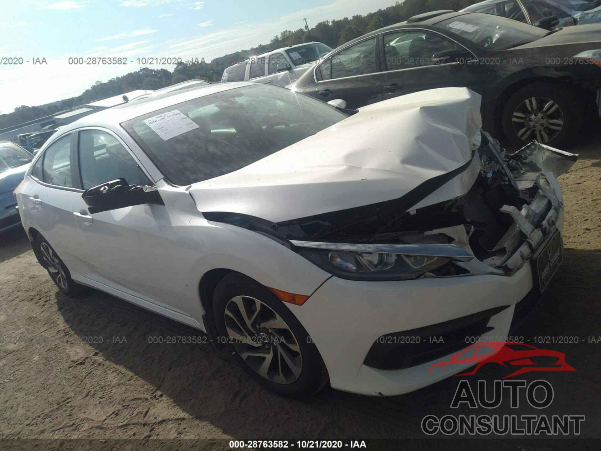 HONDA CIVIC SEDAN 2017 - 19XFC2F76HE207710