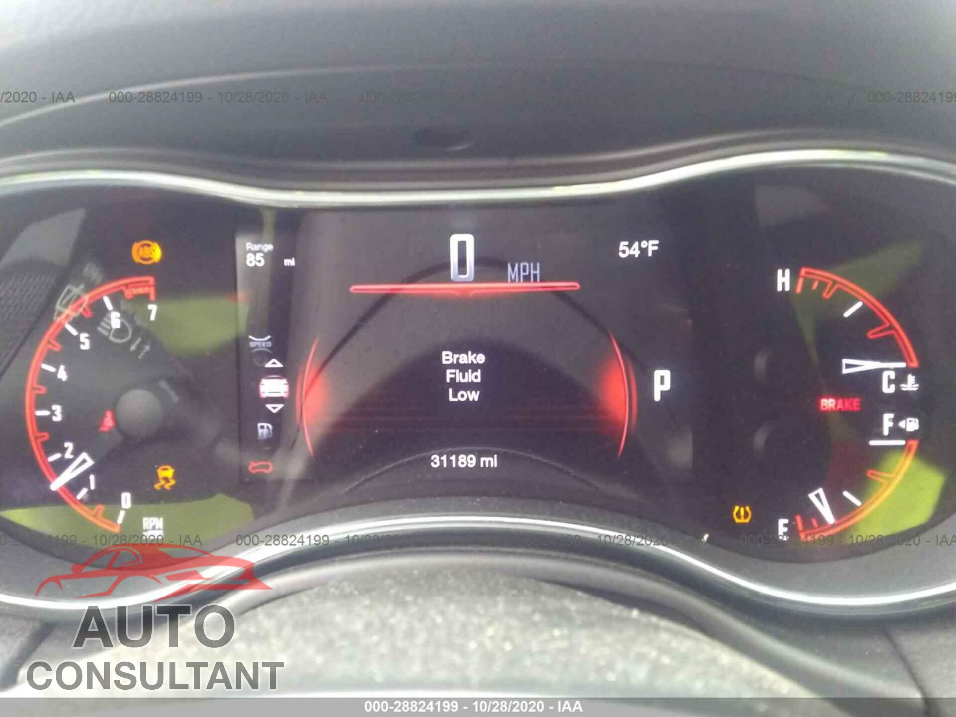 DODGE DURANGO 2017 - 1C4RDJAG2HC780834