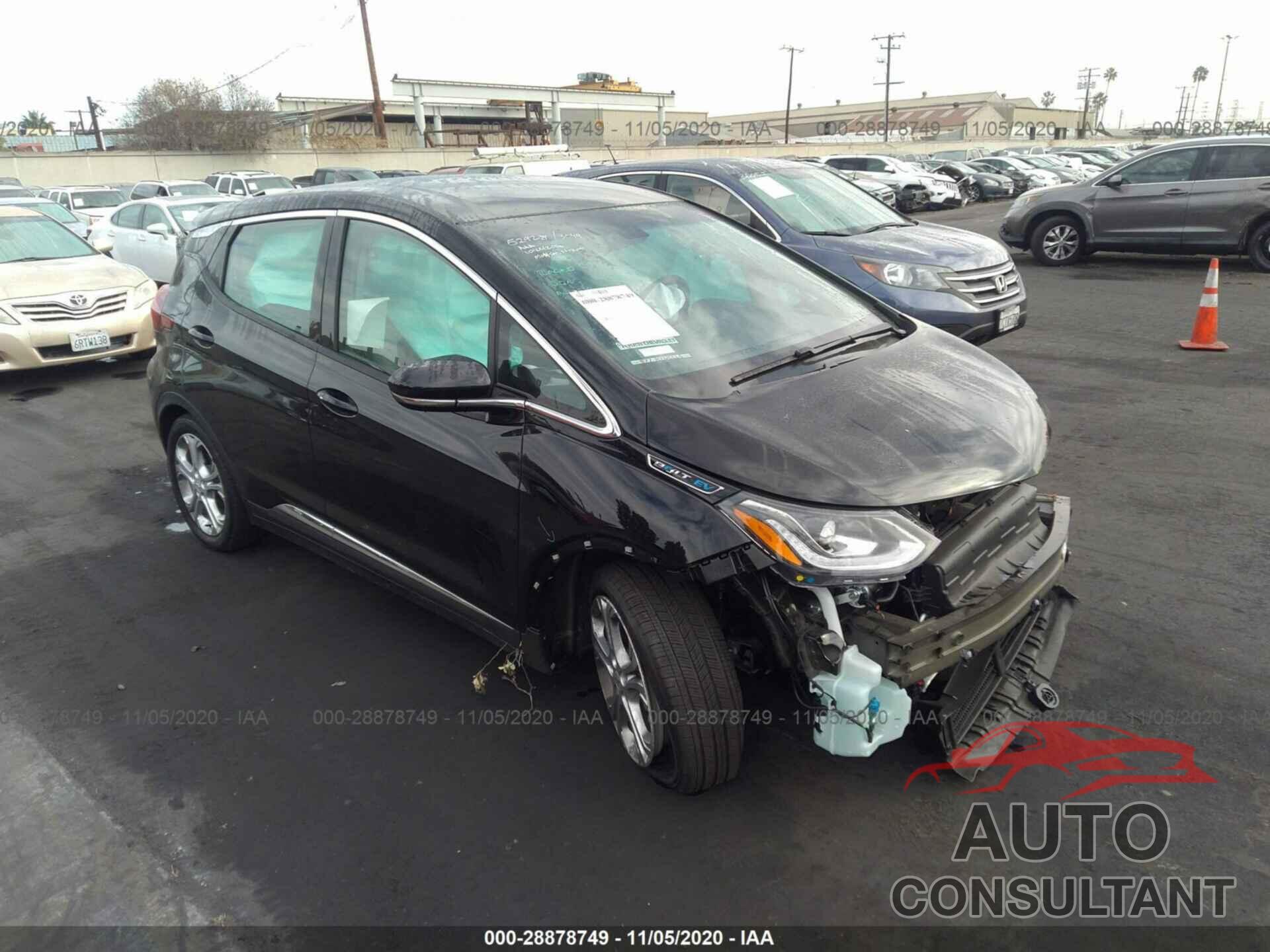 CHEVROLET BOLT EV 2020 - 1G1FY6S08L4136479