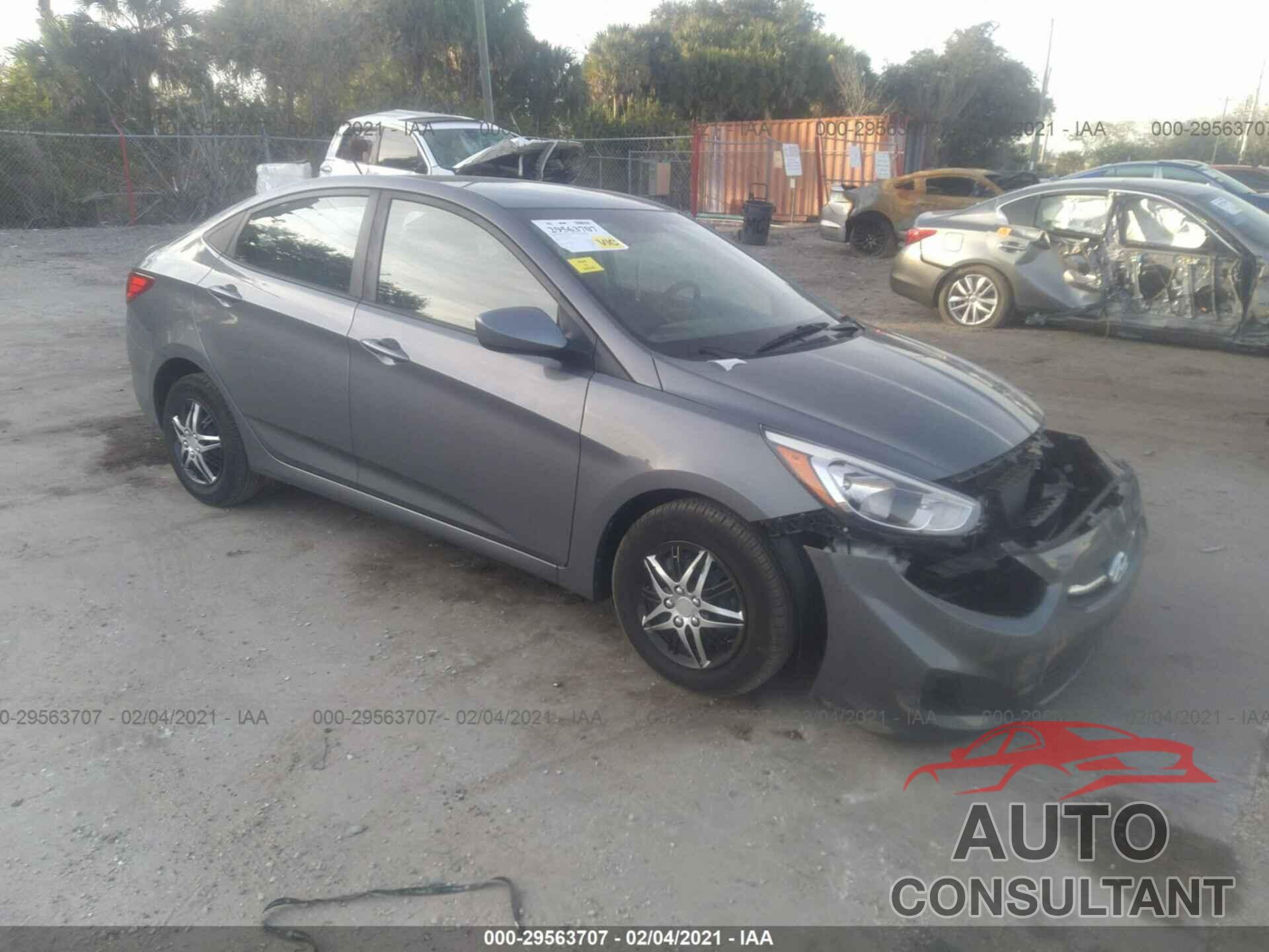 HYUNDAI ACCENT 2017 - KMHCT4AE1HU282171