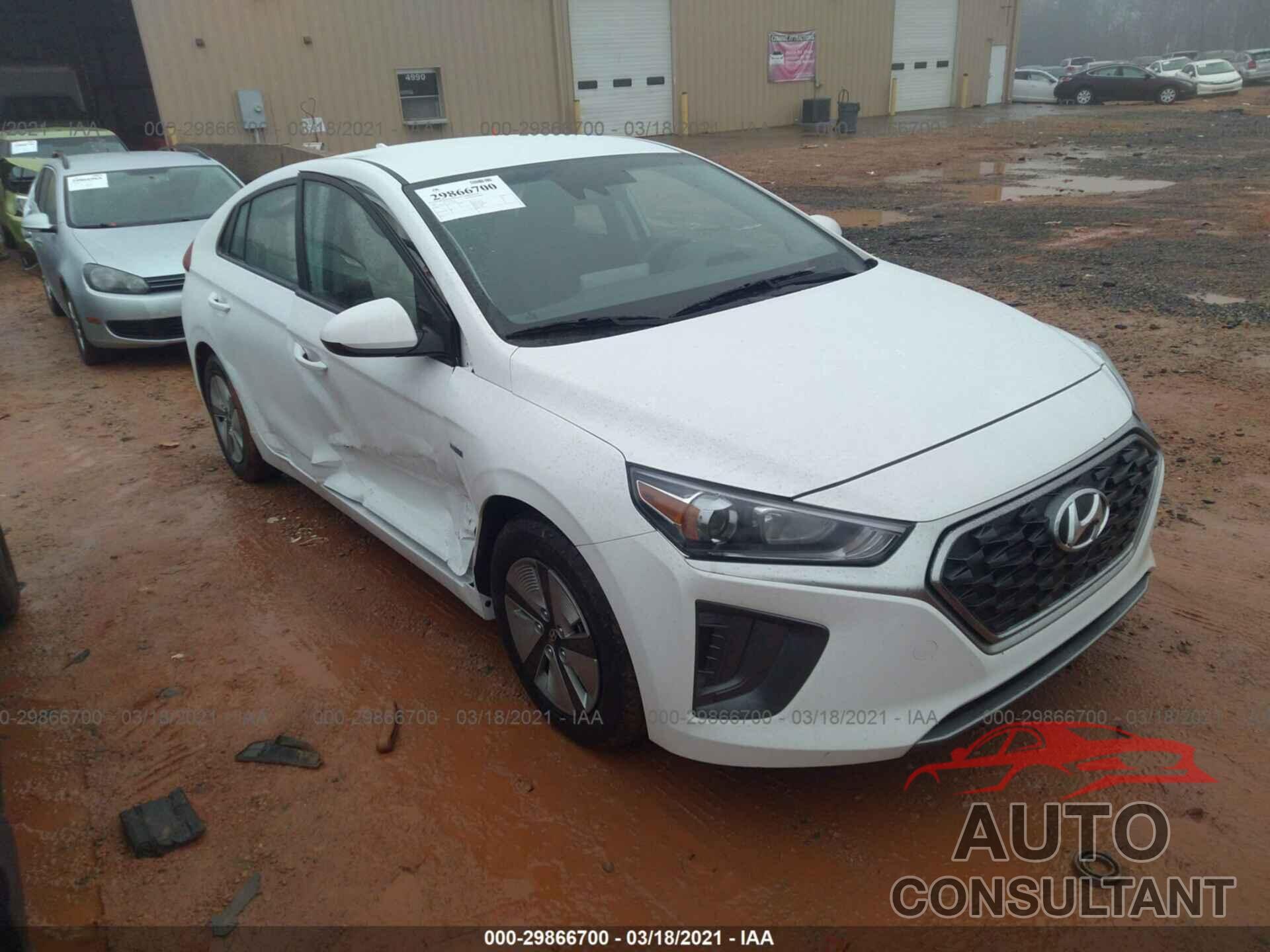 HYUNDAI IONIQ HYBRID 2020 - KMHC65LCXLU210094