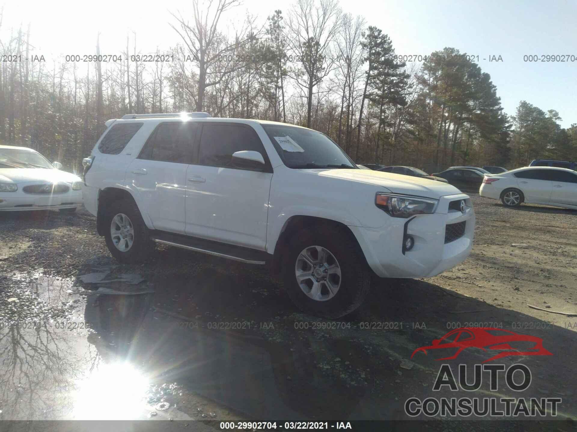 TOYOTA 4RUNNER 2016 - JTEZU5JR9G5116733