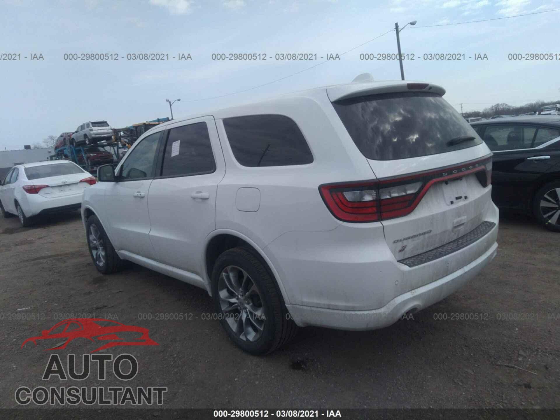 DODGE DURANGO 2020 - 1C4RDJDG2LC286235