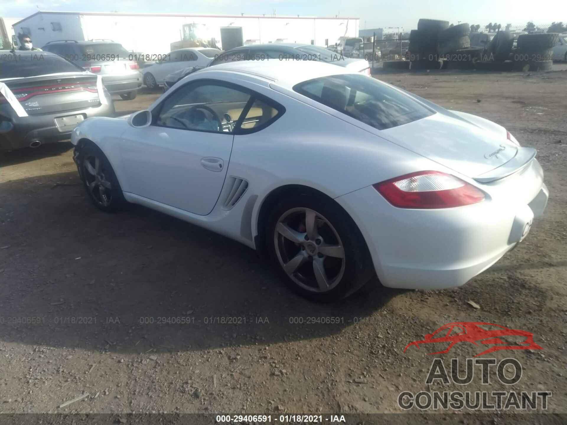 PORSCHE CAYMAN 2008 - WP0AB29848U782326