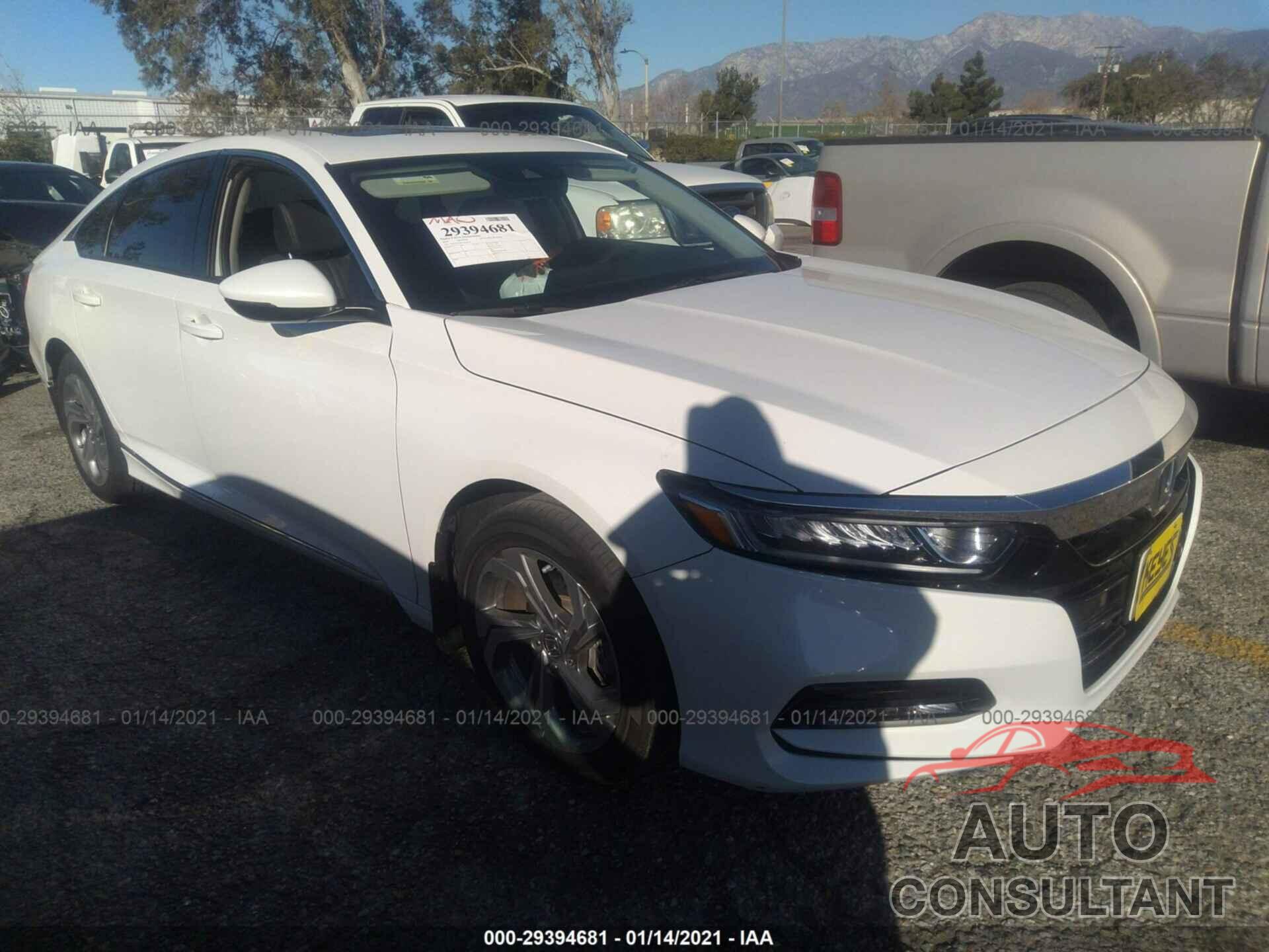 HONDA ACCORD SEDAN 2018 - 1HGCV2F68JA038076