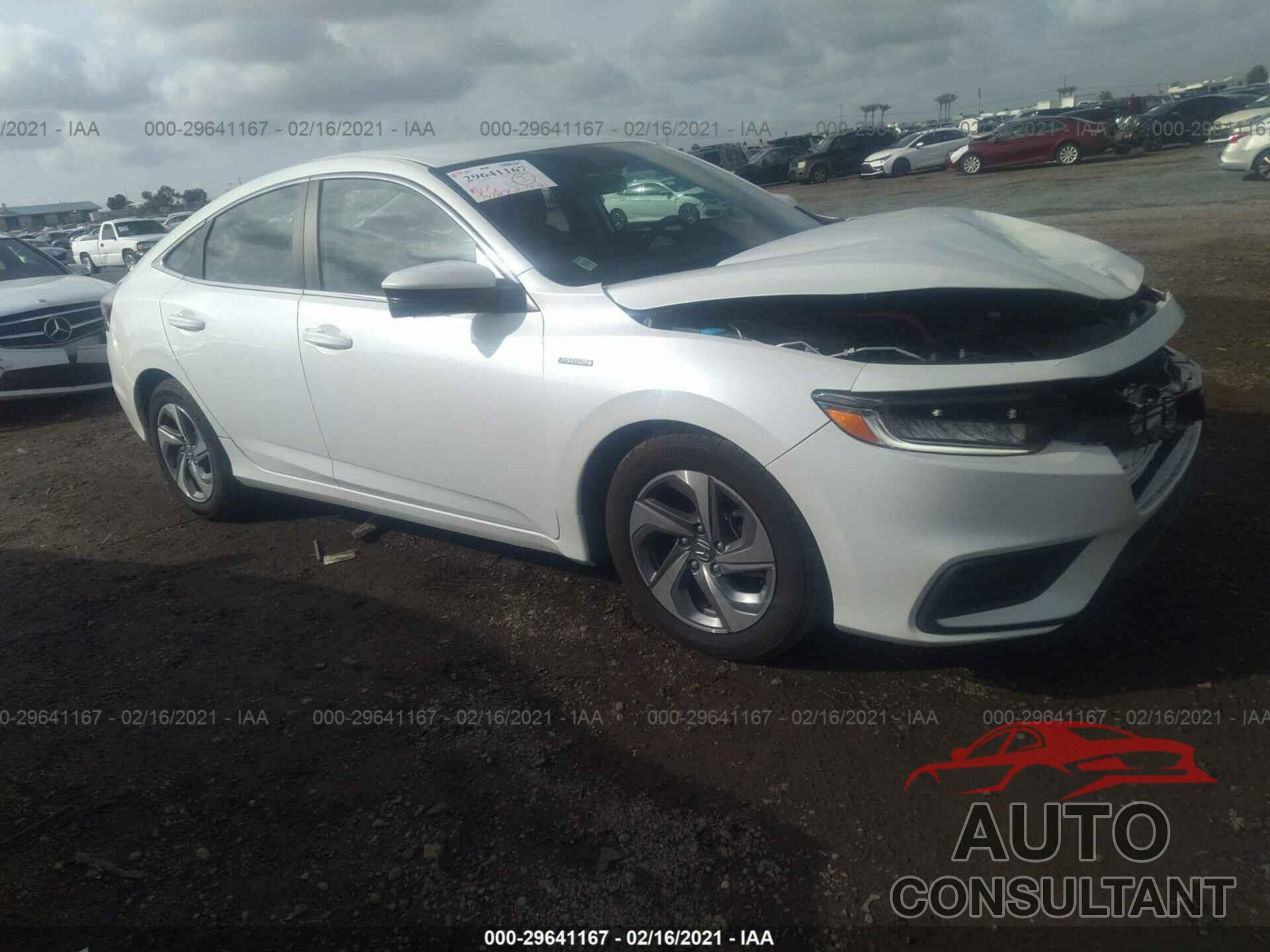 HONDA INSIGHT 2020 - 19XZE4F56LE002236