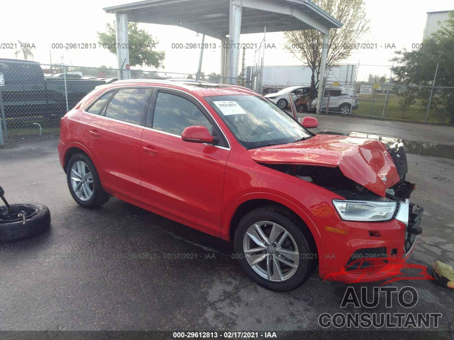 AUDI Q3 2016 - WA1BFCFS0GR008942