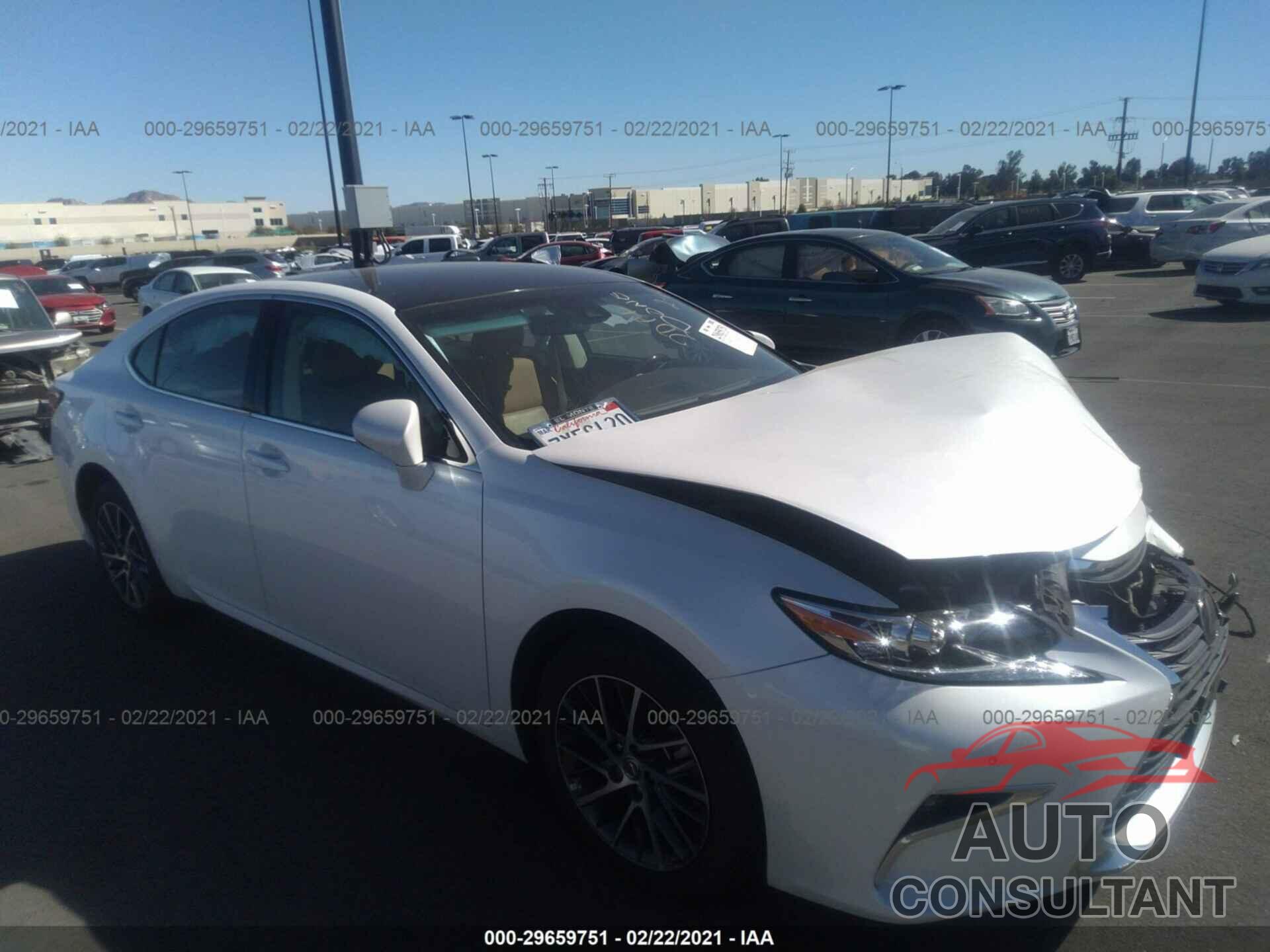 LEXUS ES 2017 - 58ABK1GG4HU054678