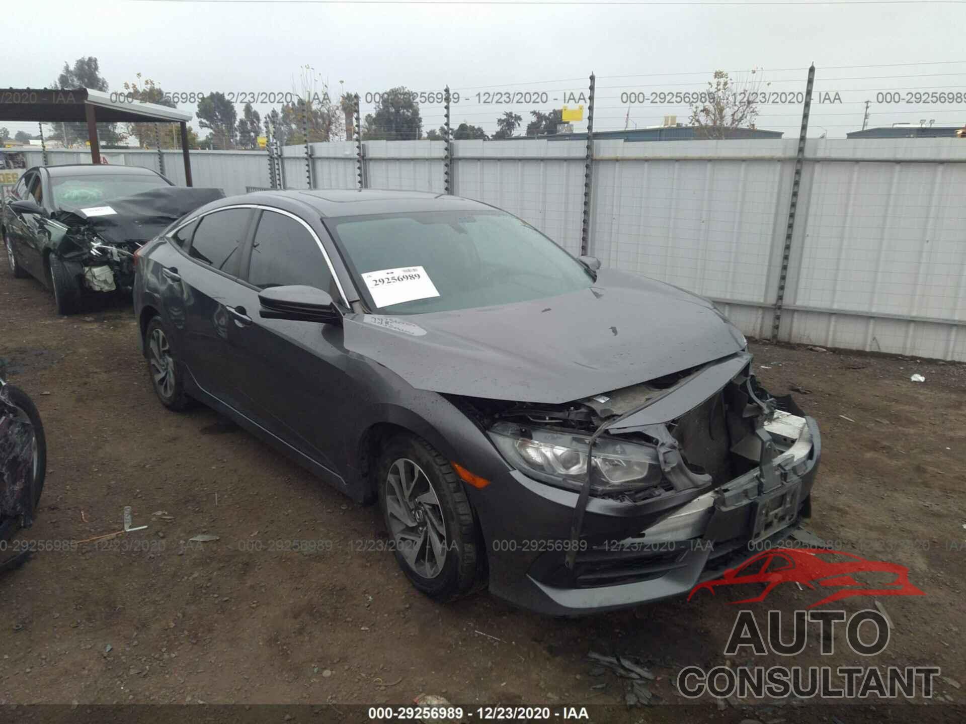 HONDA CIVIC SEDAN 2017 - 19XFC2F76HE208470