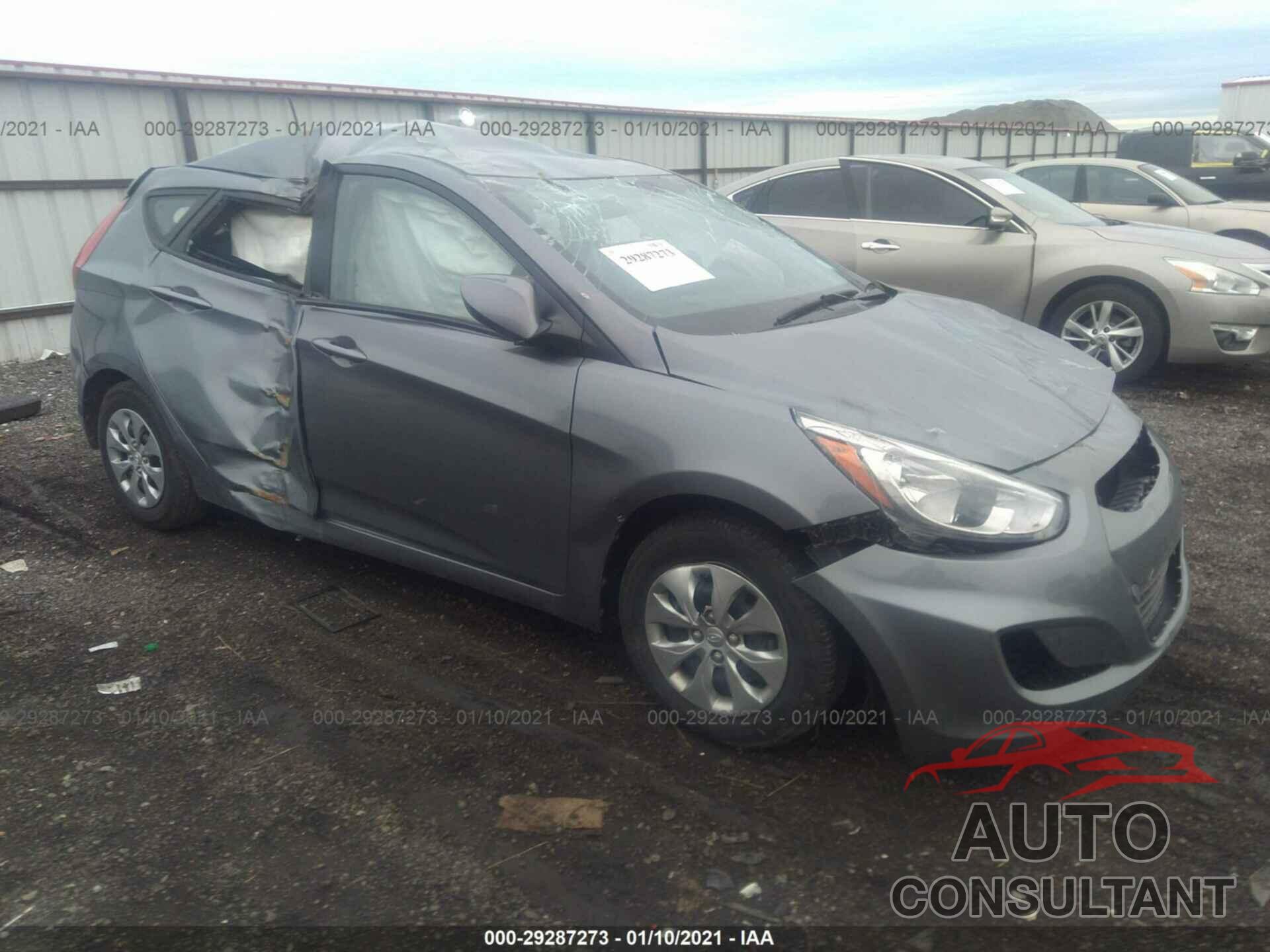 HYUNDAI ACCENT 2016 - KMHCT5AE2GU281308