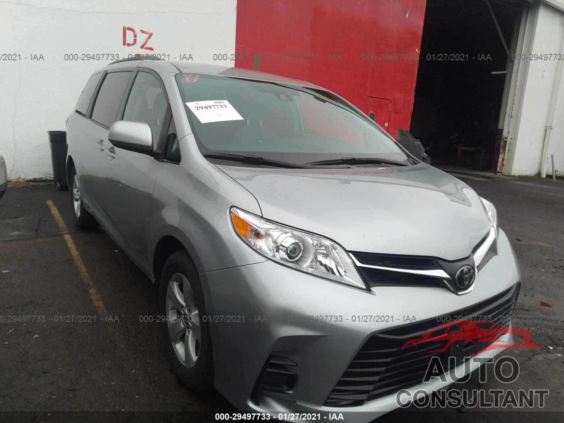 TOYOTA SIENNA 2020 - 5TDKZ3DC7LS073064