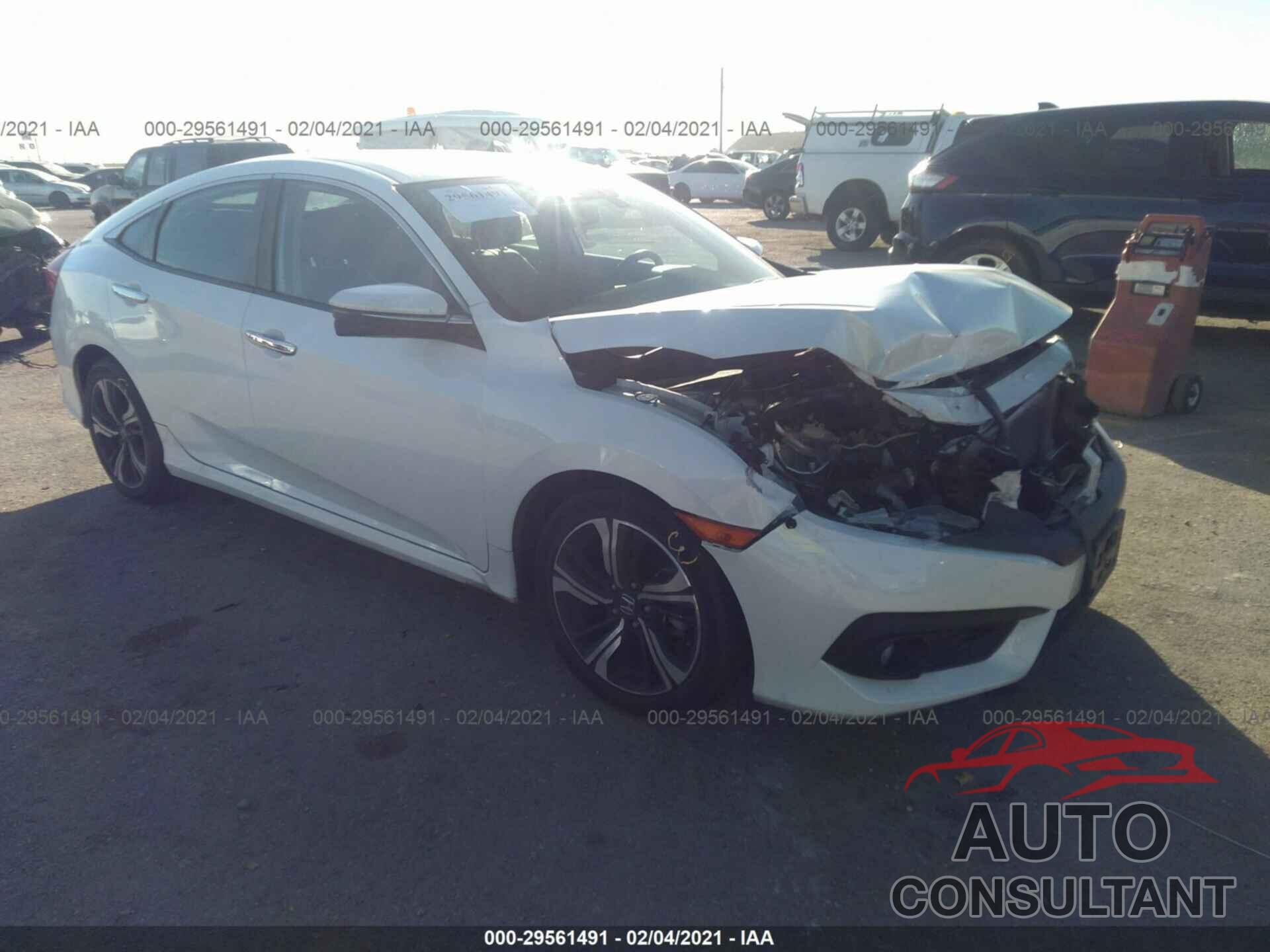 HONDA CIVIC SEDAN 2016 - 19XFC1F98GE004893