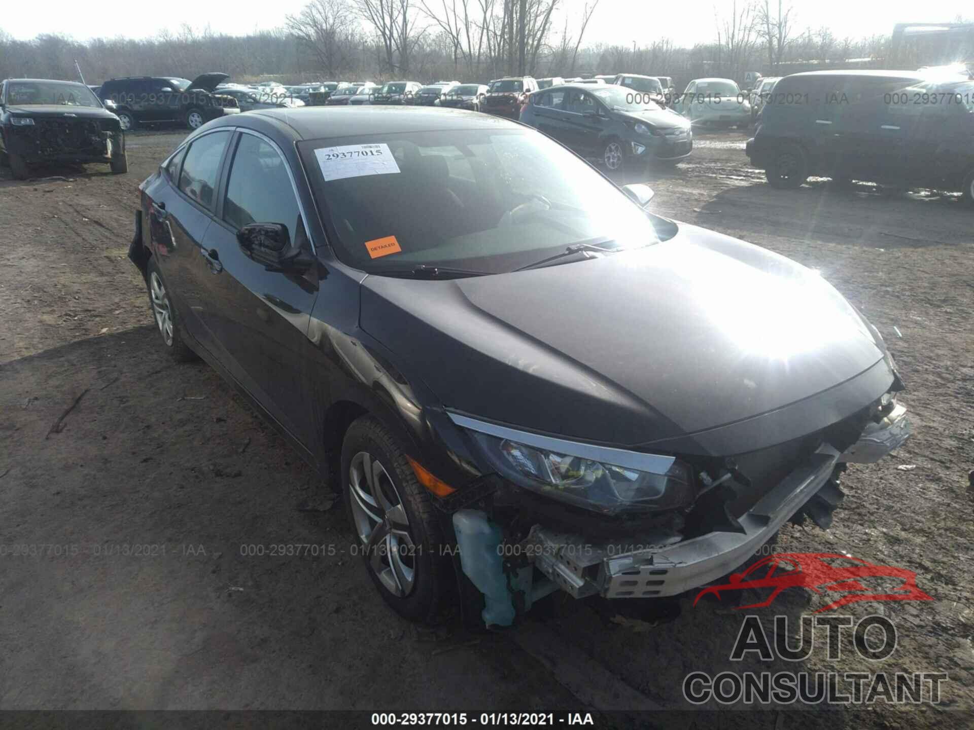 HONDA CIVIC SEDAN 2017 - 19XFC2F53HE040351