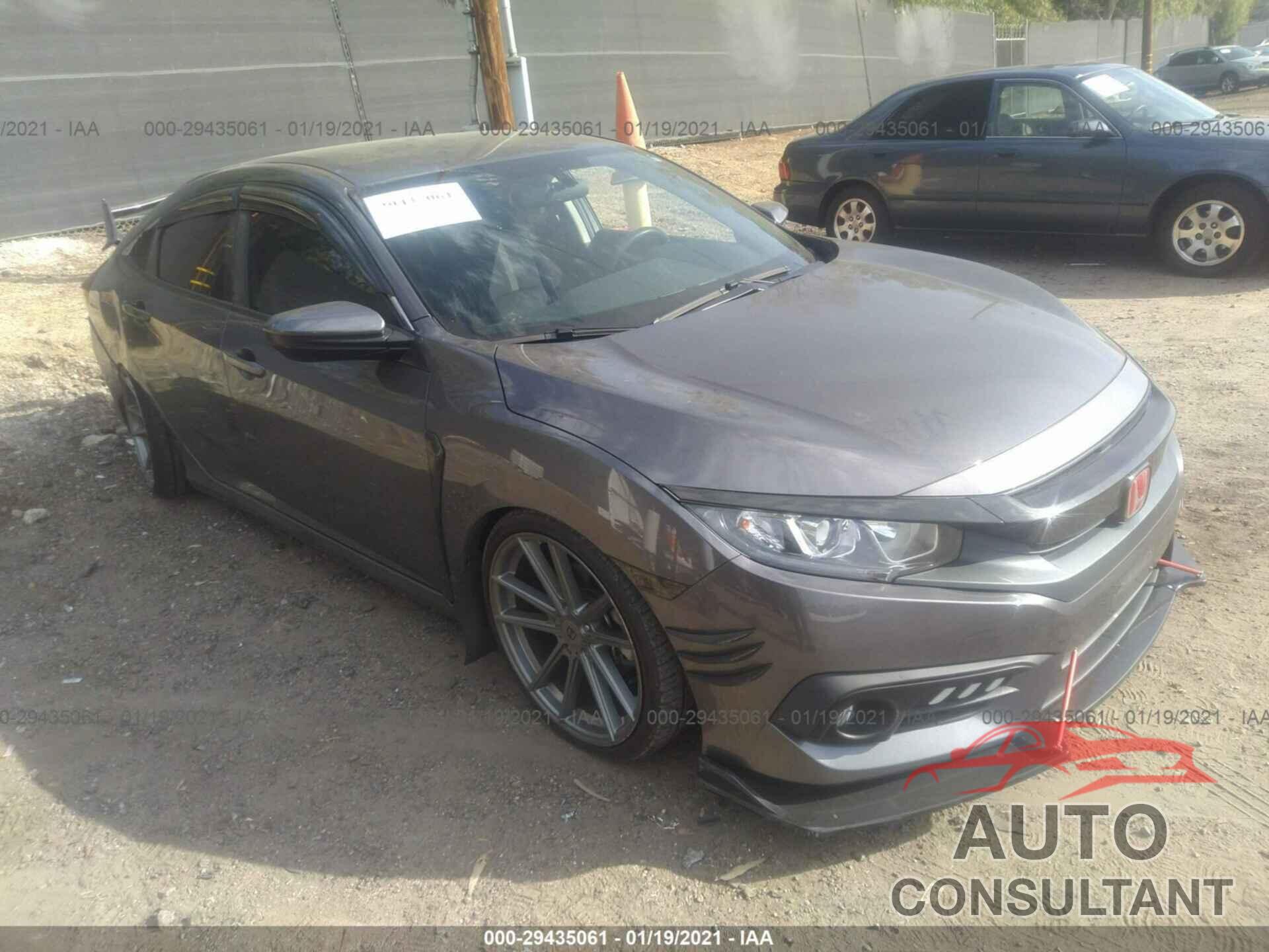 HONDA CIVIC SEDAN 2018 - 2HGFC2E57JH552613