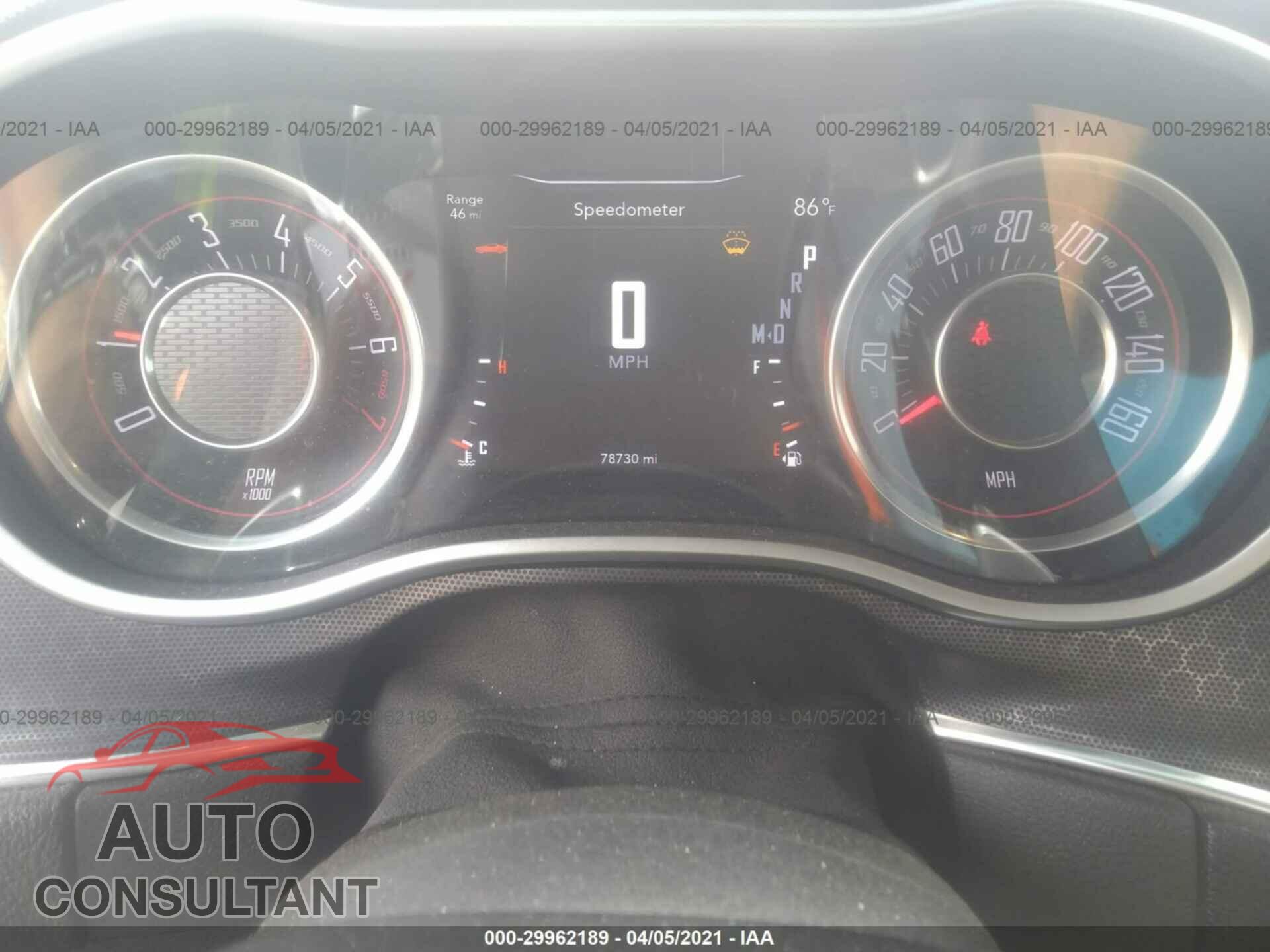 DODGE CHALLENGER 2016 - 2C3CDZAG3GH217909