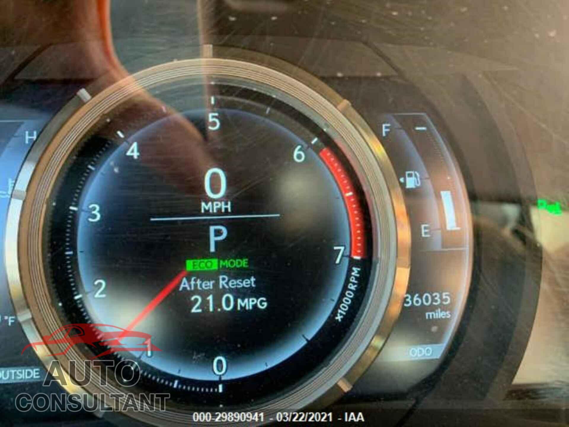 LEXUS RC 2017 - JTHHA5BC8H5006713