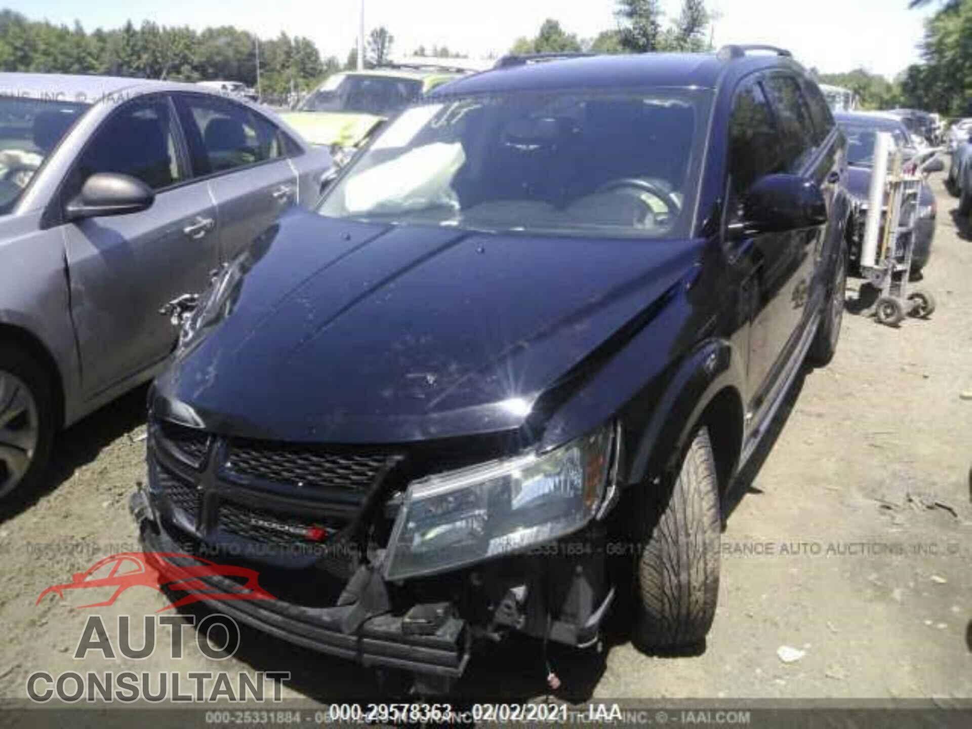 DODGE JOURNEY 2017 - 3C4PDCGG3HT537046