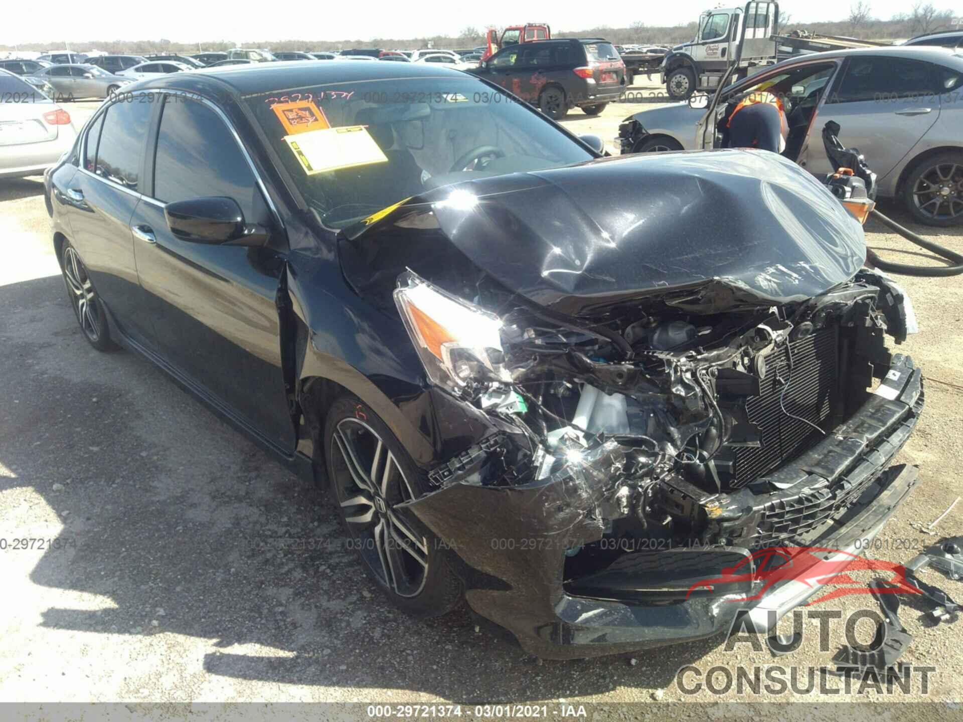 HONDA ACCORD SEDAN 2017 - 1HGCR2F56HA216797