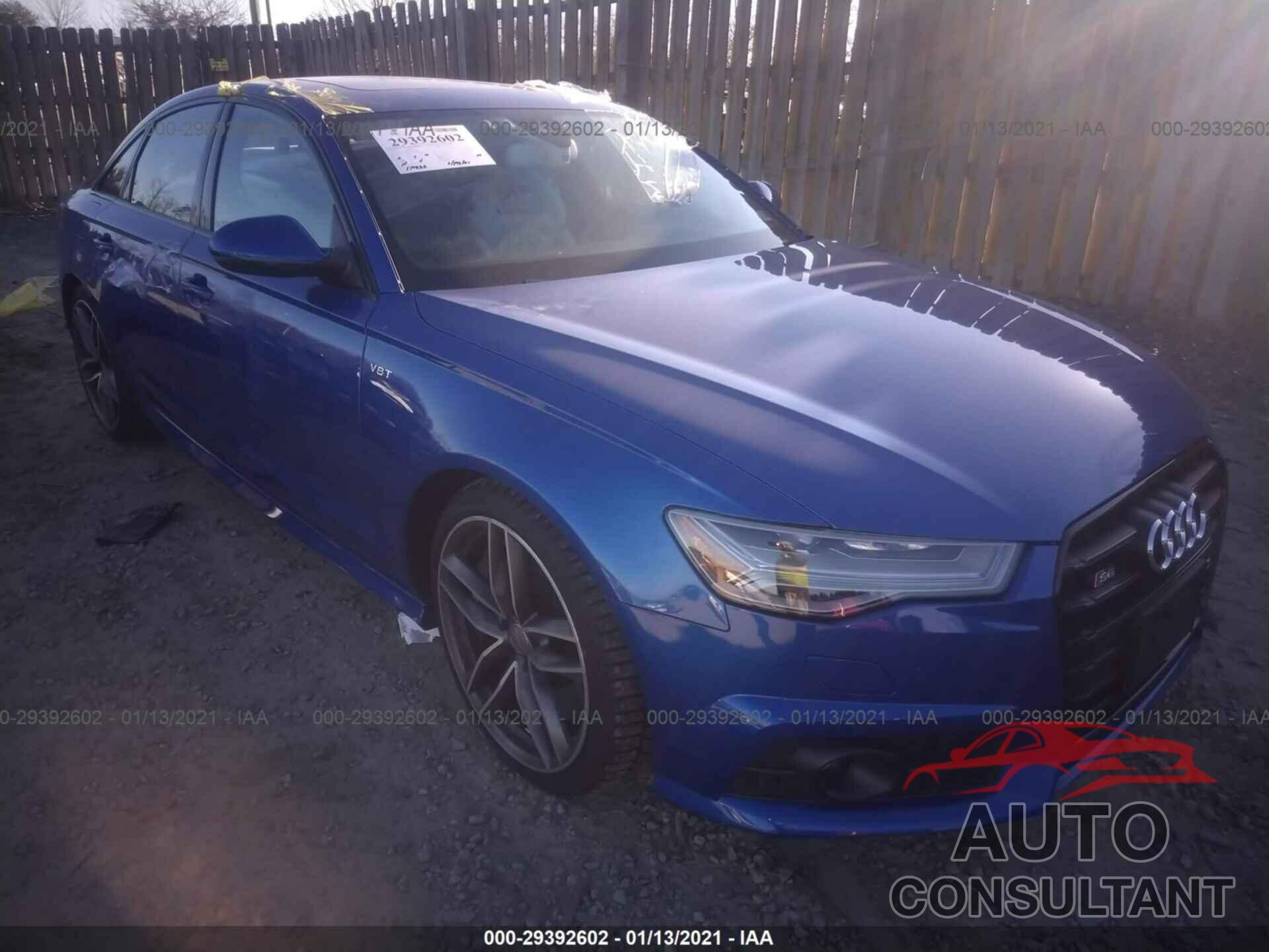 AUDI S6 2016 - WAUH2BFC9GN131514