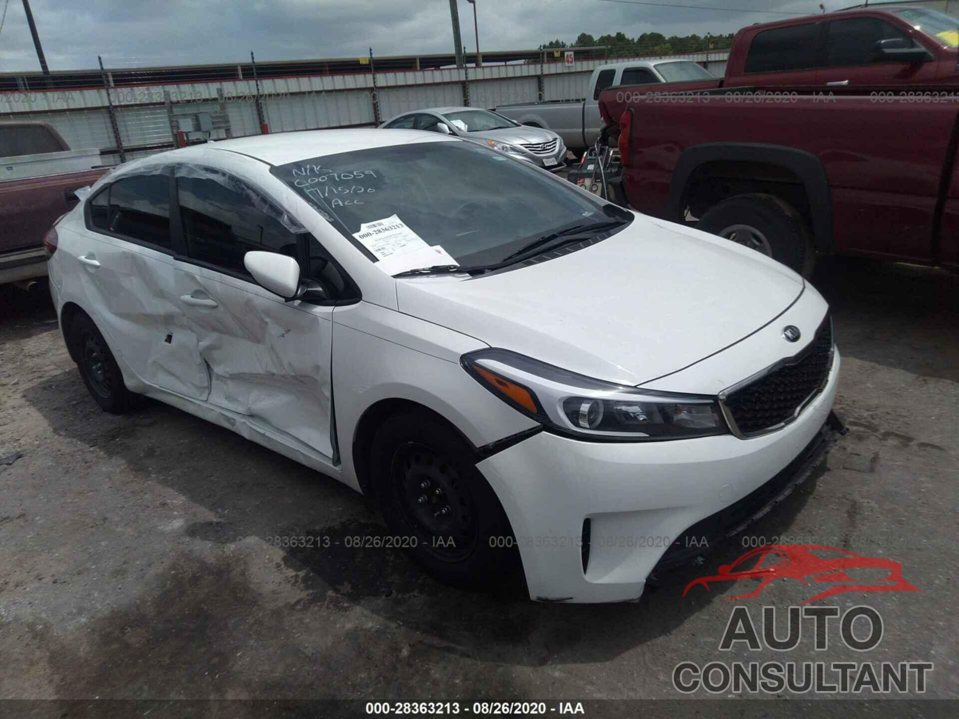 KIA FORTE 2018 - 3KPFK4A79JE180160