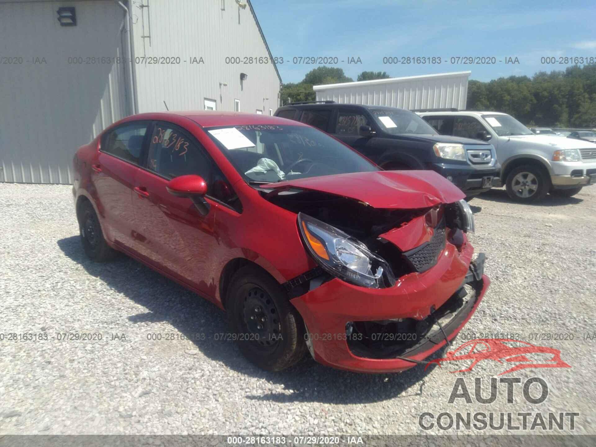 KIA RIO 2017 - KNADM4A33H6005737