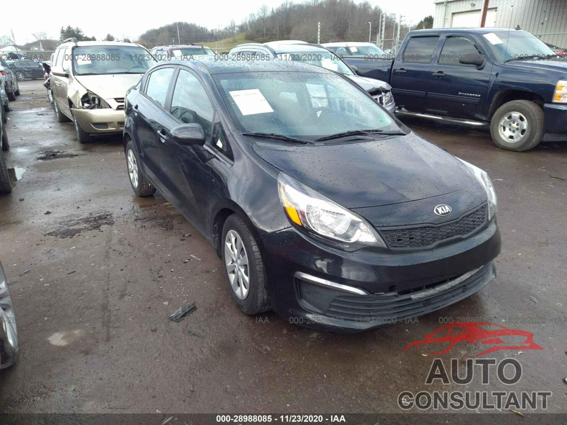 KIA RIO 2017 - KNADM4A31H6059554