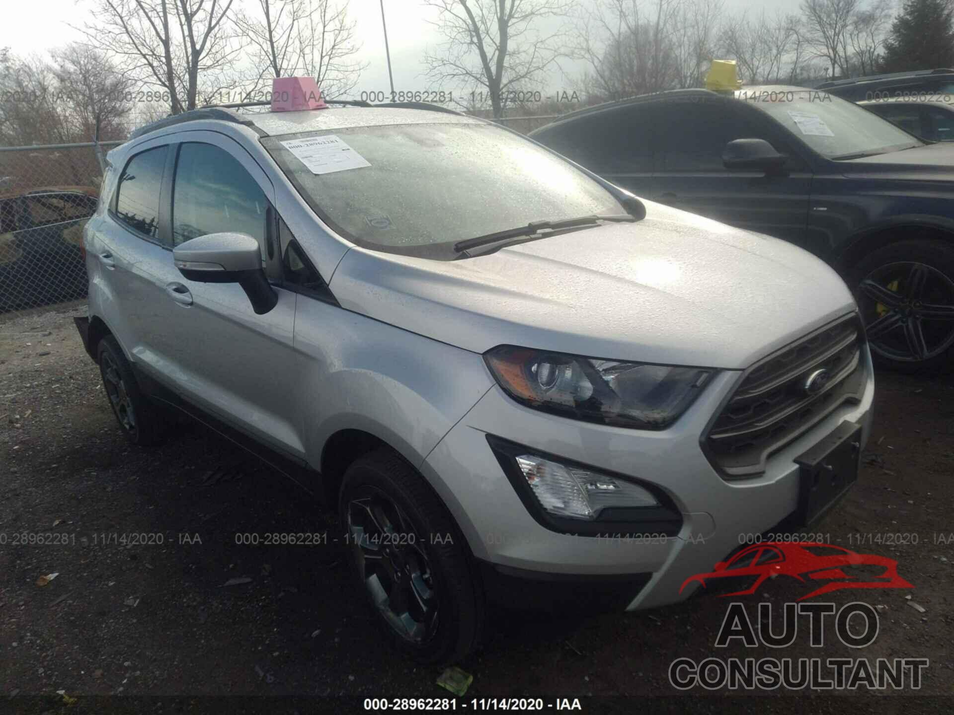 FORD ECOSPORT 2018 - MAJ6P1CLXJC243063