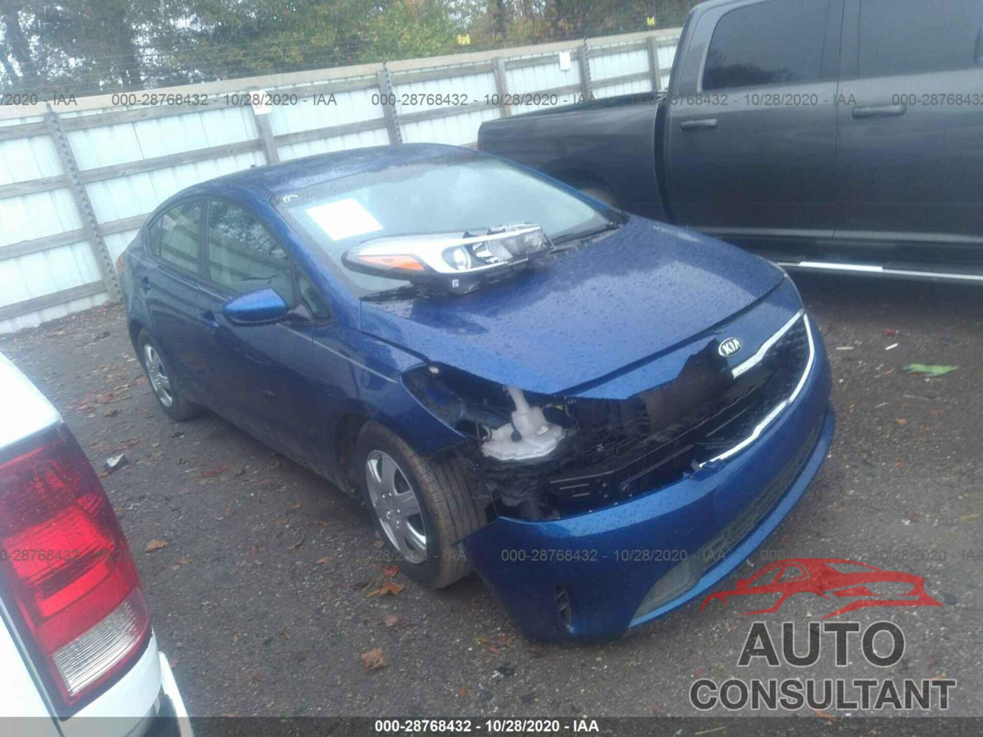 KIA FORTE 2017 - 3KPFK4A74HE012422