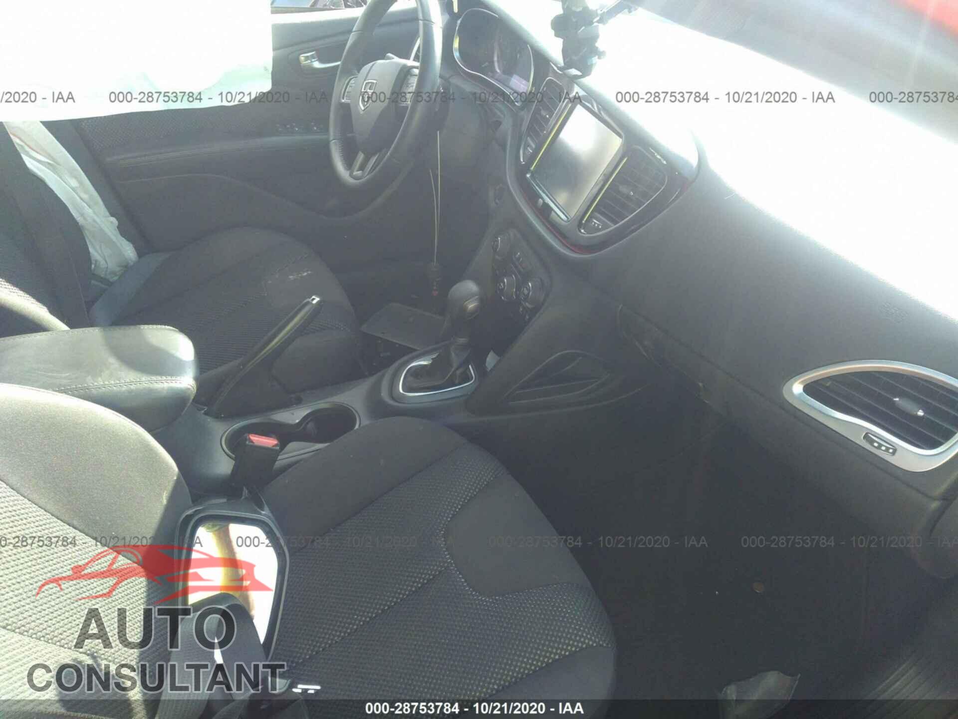 DODGE DART 2016 - 1C3CDFFA7GD819728