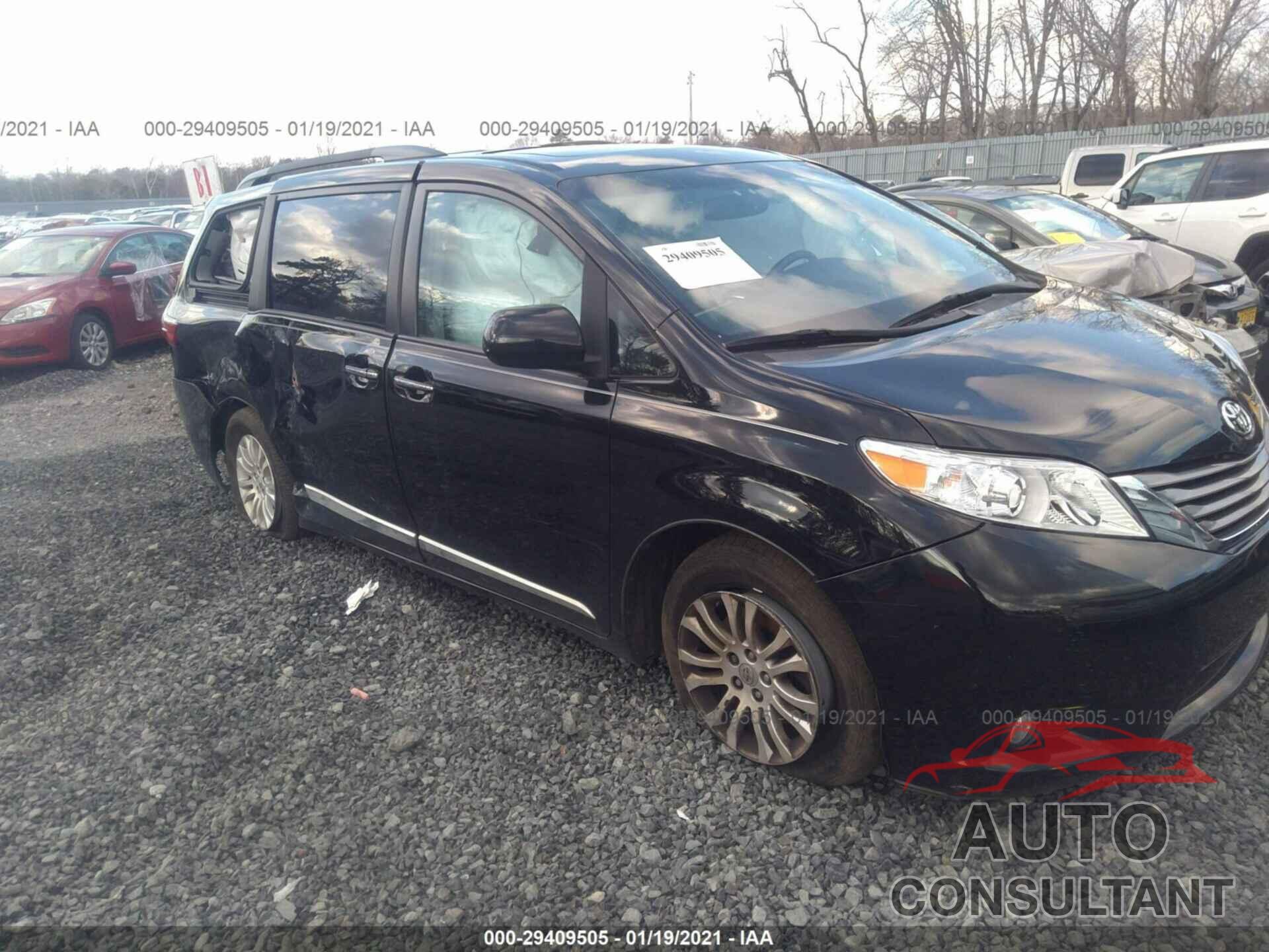 TOYOTA SIENNA 2017 - 5TDYZ3DC5HS900030