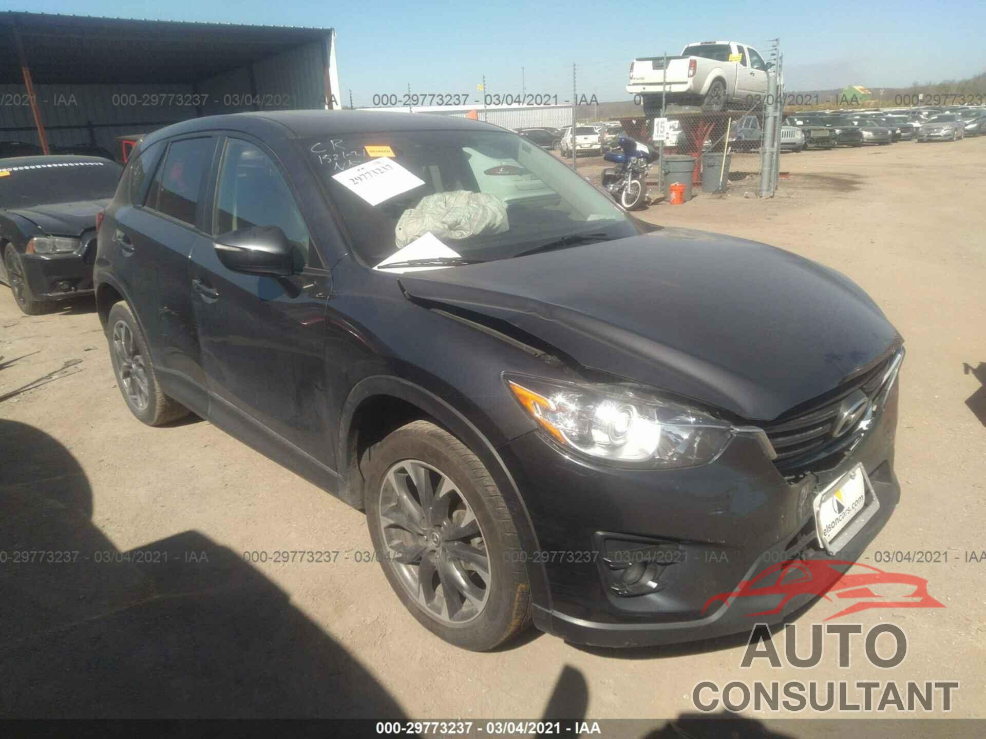 MAZDA CX-5 2016 - JM3KE4DY4G0909281