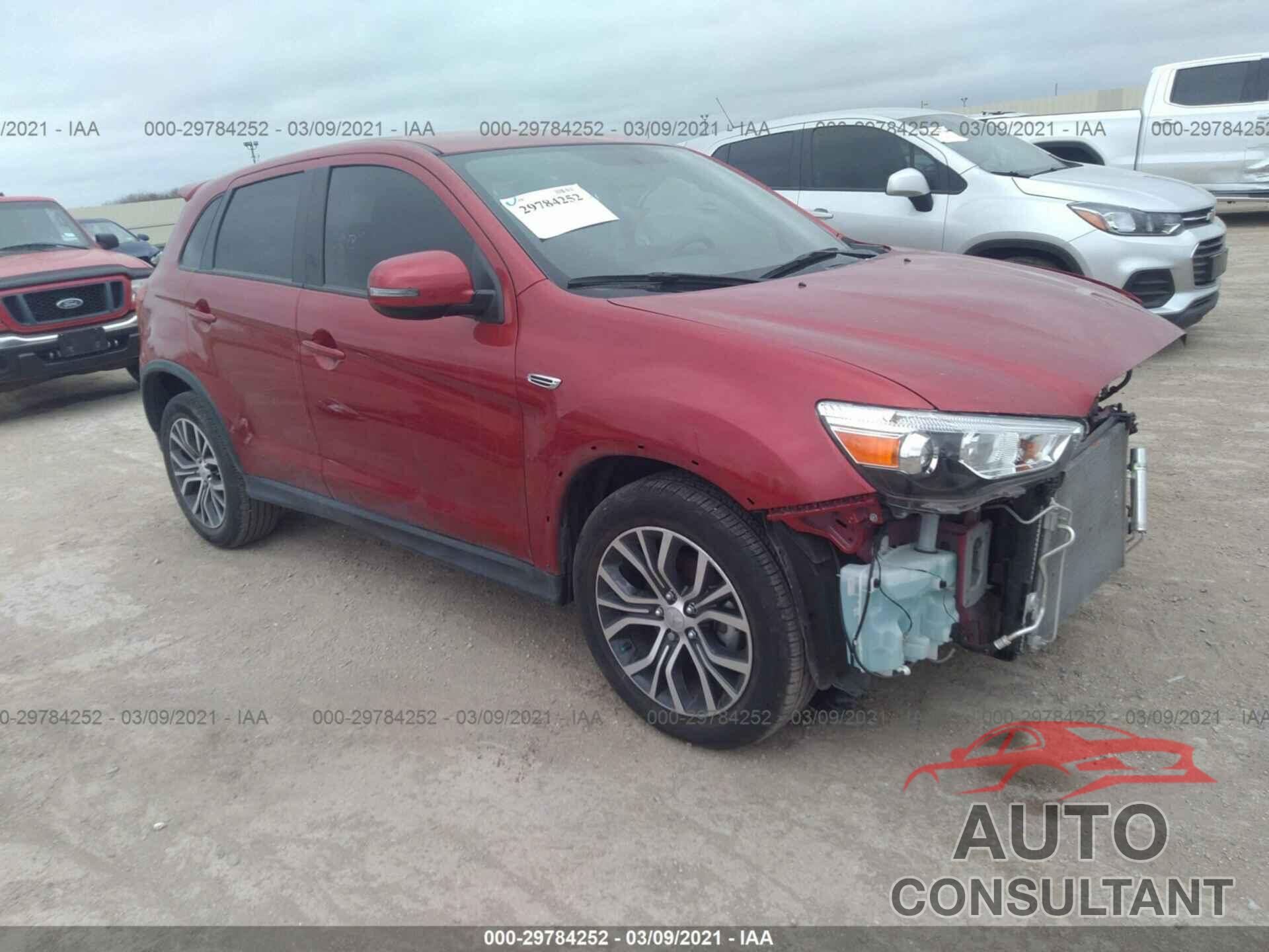 MITSUBISHI OUTLANDER SPORT 2019 - JA4AP3AUXKU005649