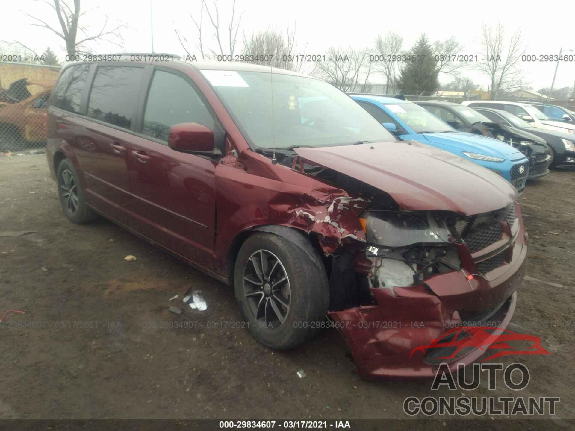 DODGE GRAND CARAVAN 2017 - 2C4RDGEG8HR858814