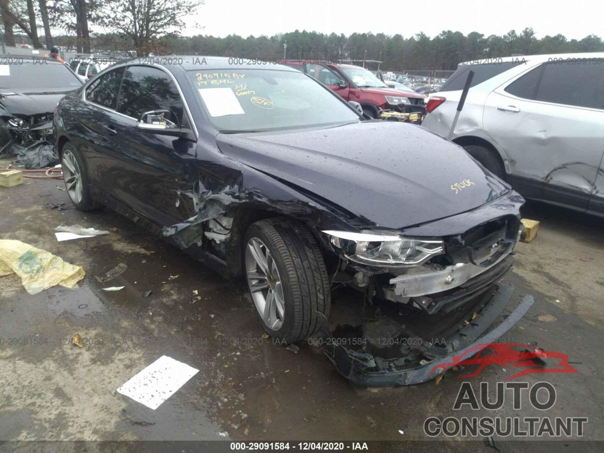 BMW 4 SERIES 2017 - WBA4R9C5XHK680604