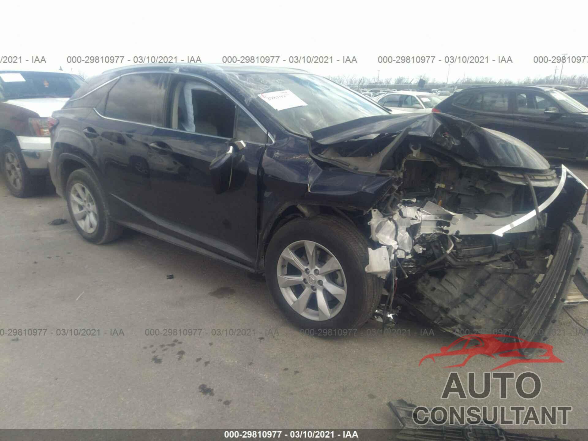 LEXUS RX 350 2016 - 2T2BZMCAXGC023629