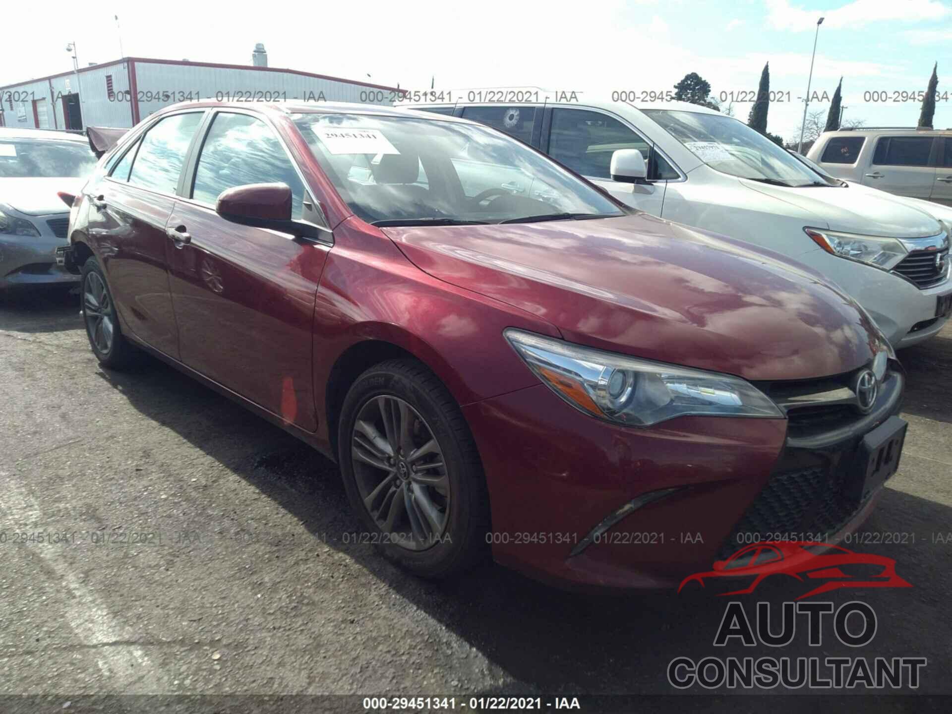 TOYOTA CAMRY 2016 - 4T1BF1FK1GU598216