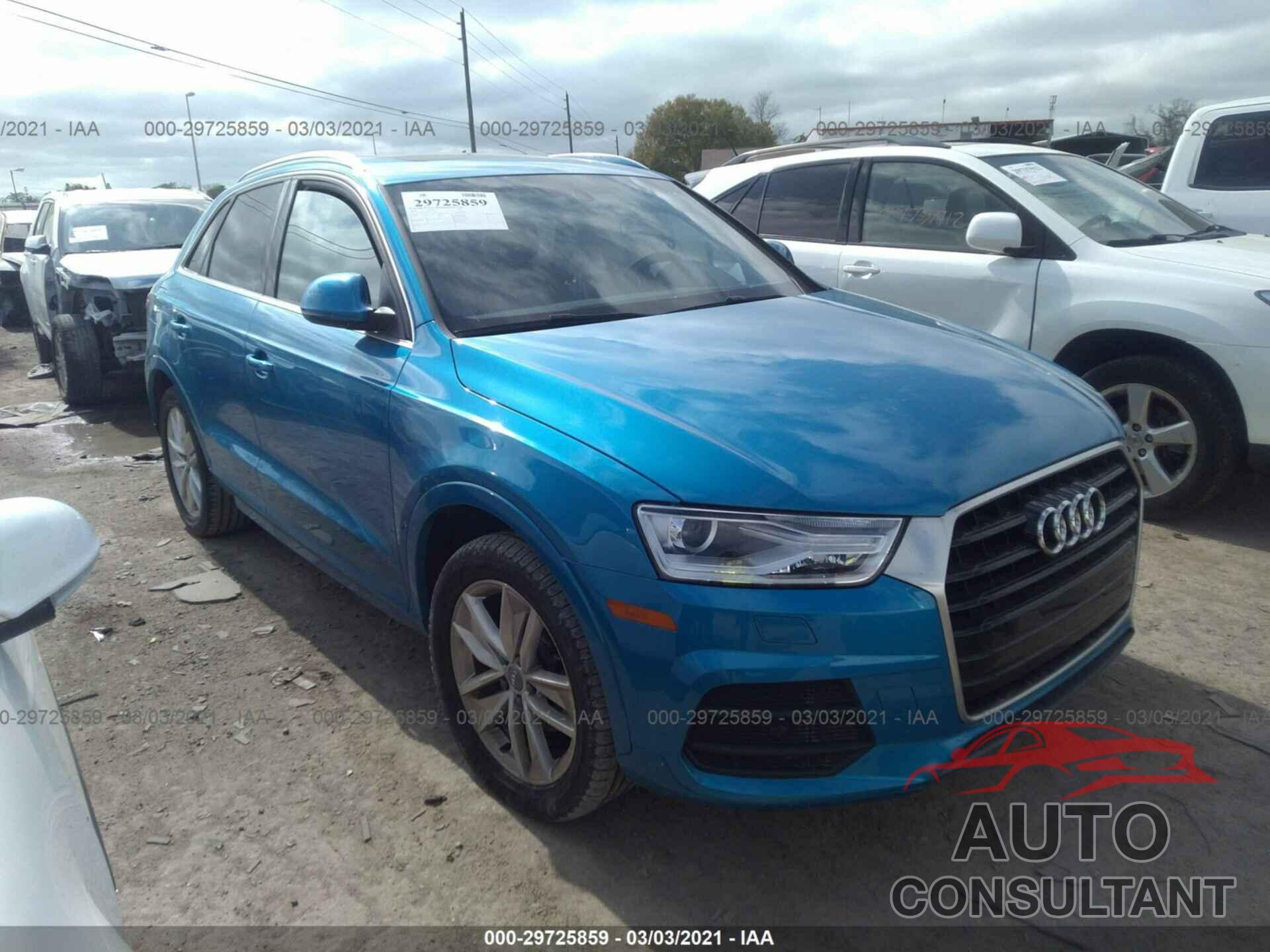 AUDI Q3 2016 - WA1BFCFS2GR024513