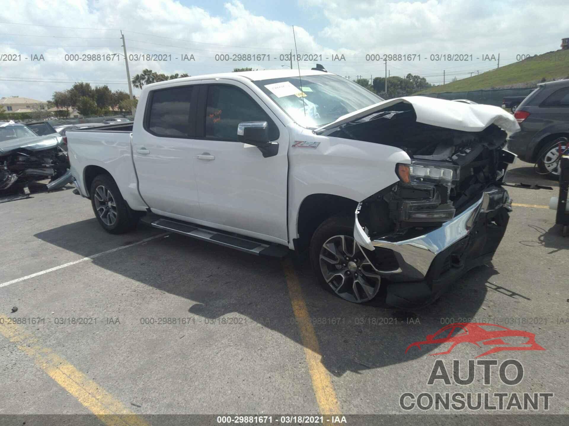 CHEVROLET SILVERADO 1500 2020 - 3GCUYDED2LG299665