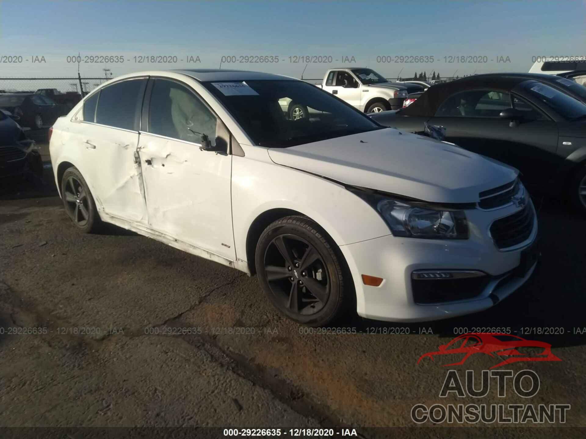 CHEVROLET CRUZE LIMITED 2016 - 1G1PE5SB3G7142297